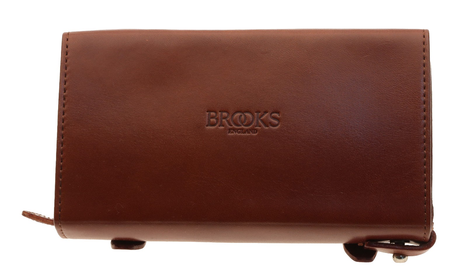 Brooks D-Shaped Saddle Bag 0.75L Brown Leather NEW NOS NIB