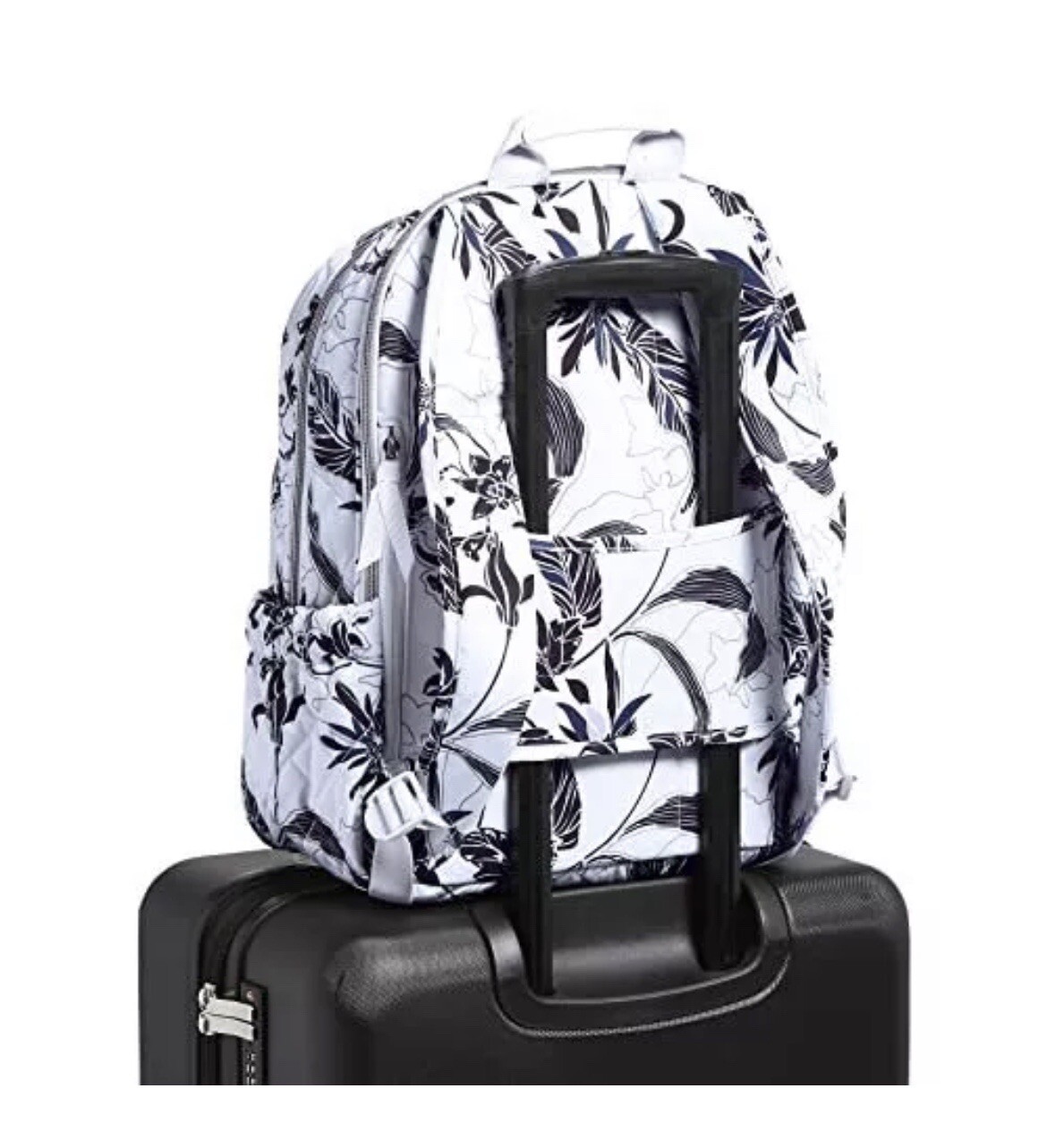 Vera Bradley Women’s Performance Twill Campus Backpack Twilight Garden One Size