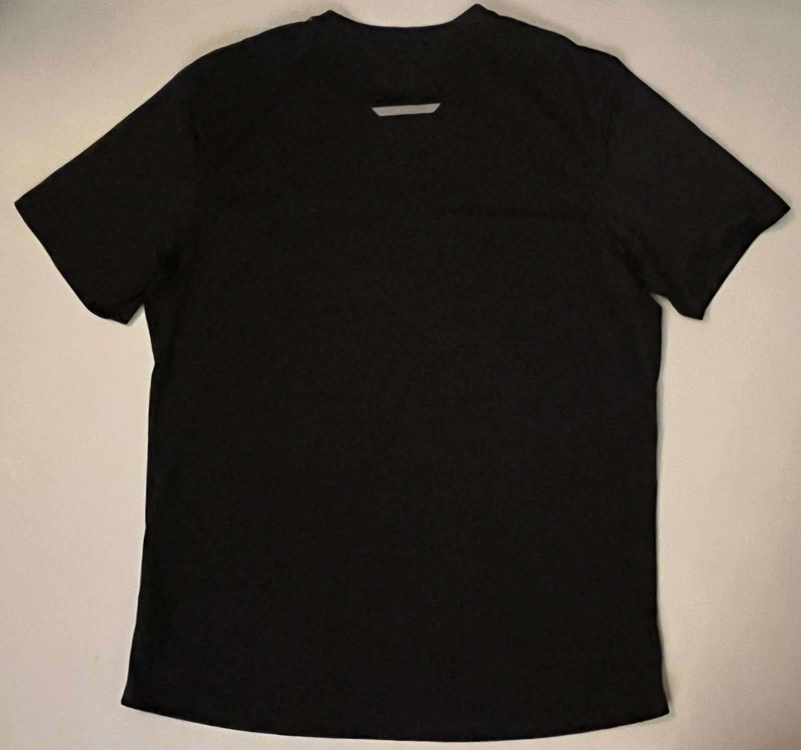 Champion DuoDry Men’s L Black Running T-Shirt Short Sleeve 100% Polyester