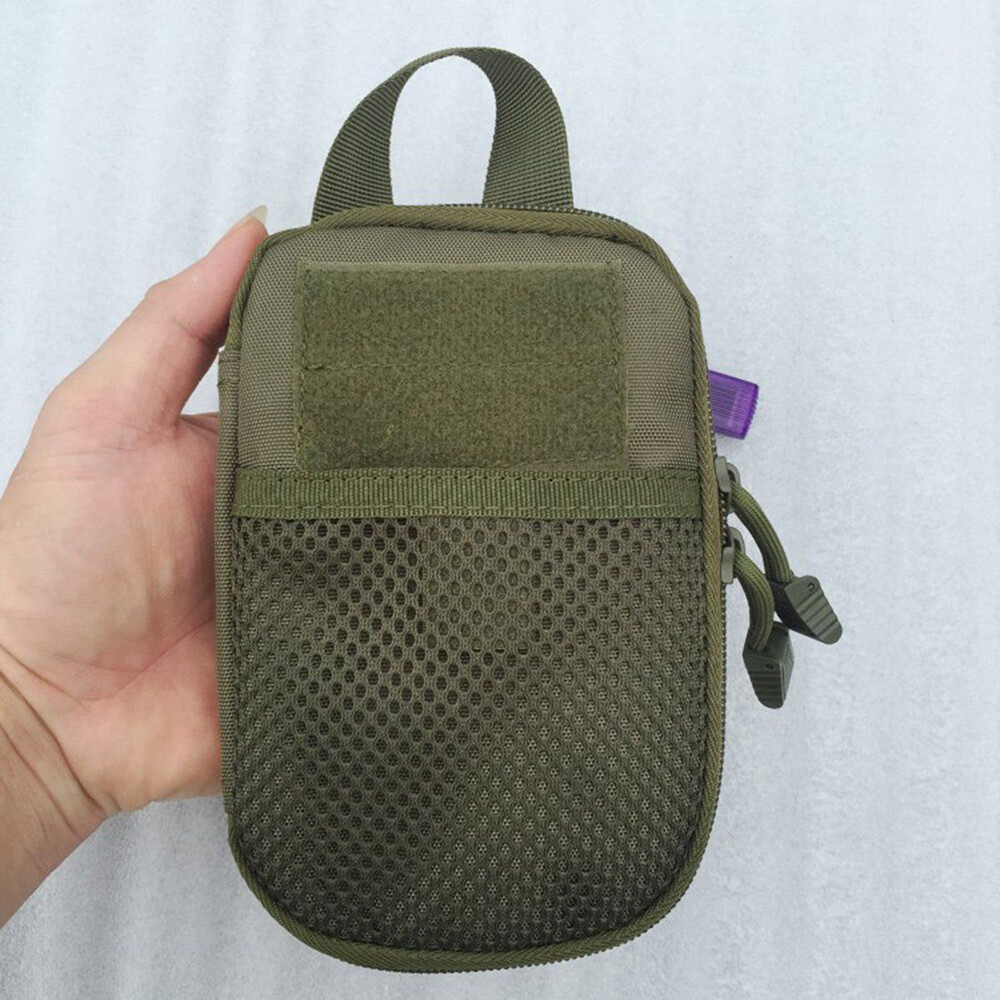 Tactical Molle Utility Bags Portable & Durable Nylon Pouch for Card Keybag Phone