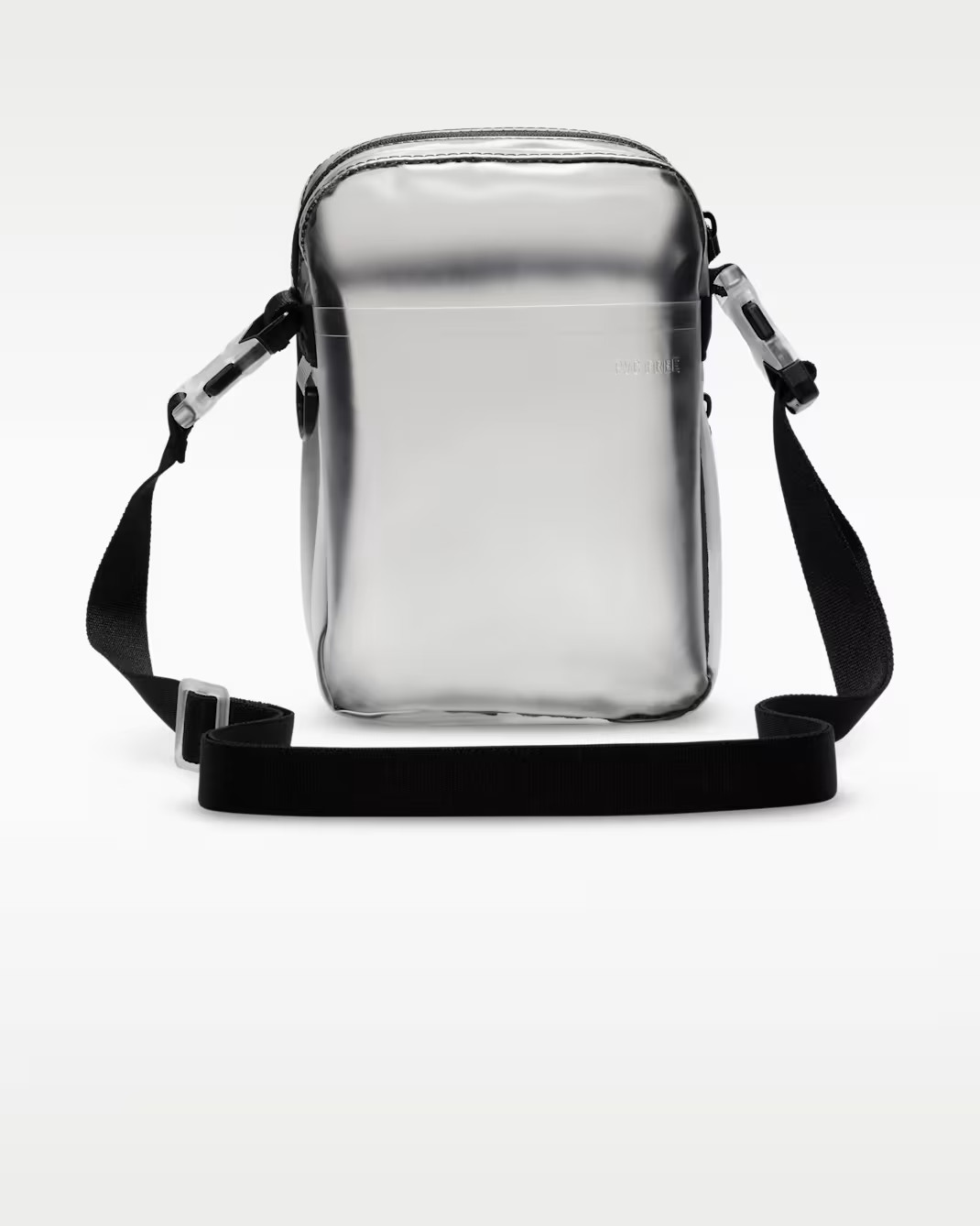 Nike Unisex Heritage Crystal Clear Crossbody Bag Transparent Stadium Approved