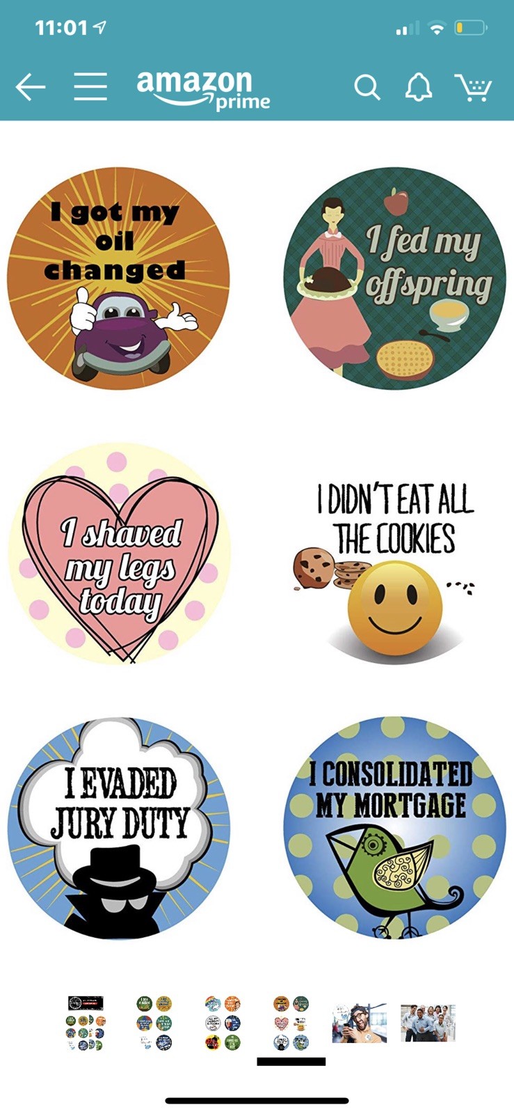 18 White Elephant Gifts Stickers Vynil Funny Stickers for Adults, Gag Gifts..