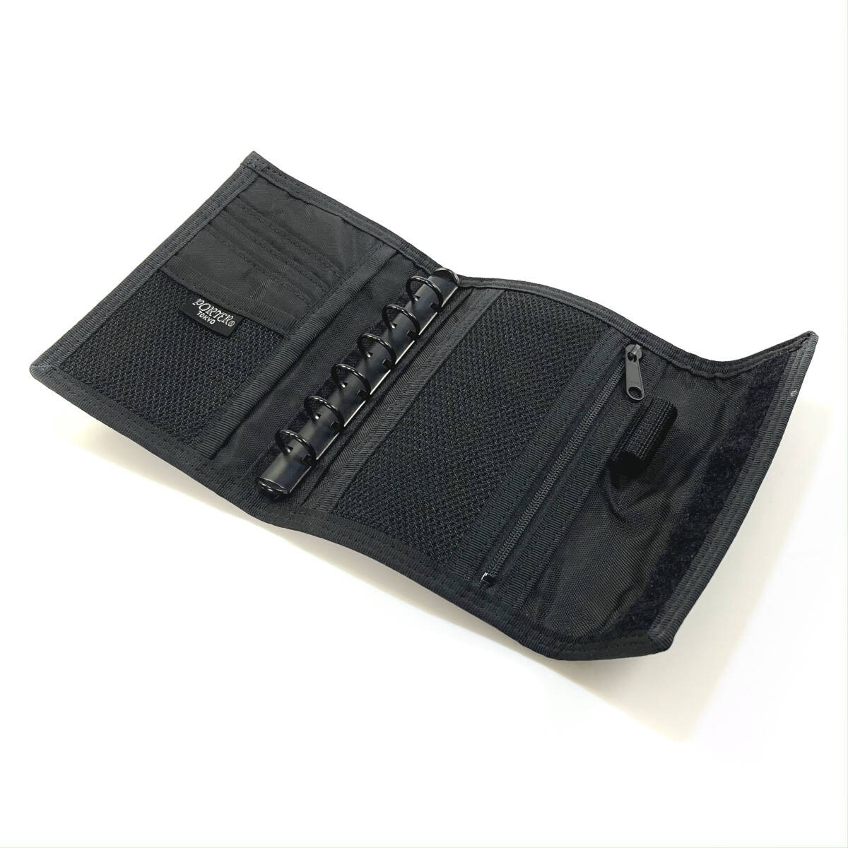 PORTER Yoshida Kaban Planner Cover Nylon Black H12.5cm W15cm D2.5cm Card Slots