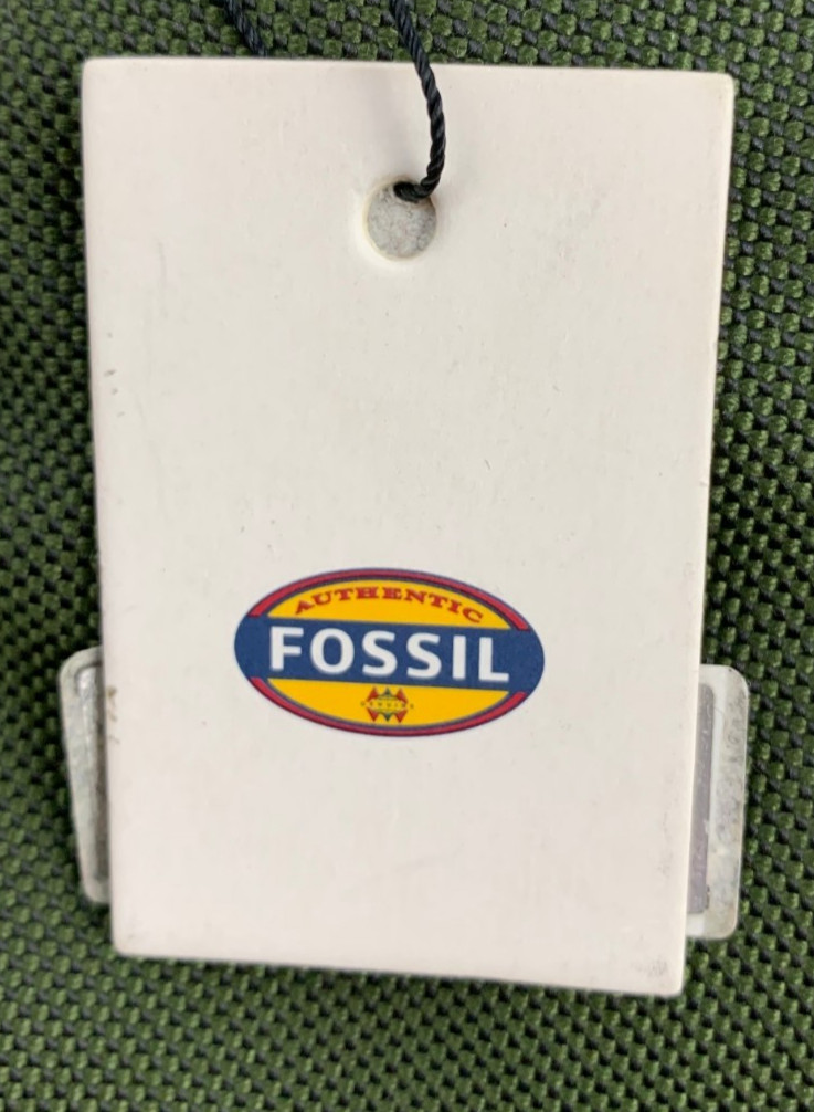 Fossil Men’s Mercer Nylon Slim Messenger Crossbody Bag, Olive Green, One Size