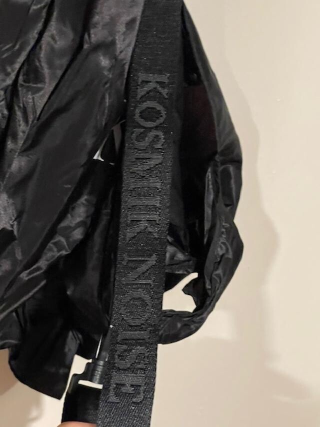 GU X Undercover “Kosmik Noise” Ripstop Packable Tote Bag Black LIMITED EDITION