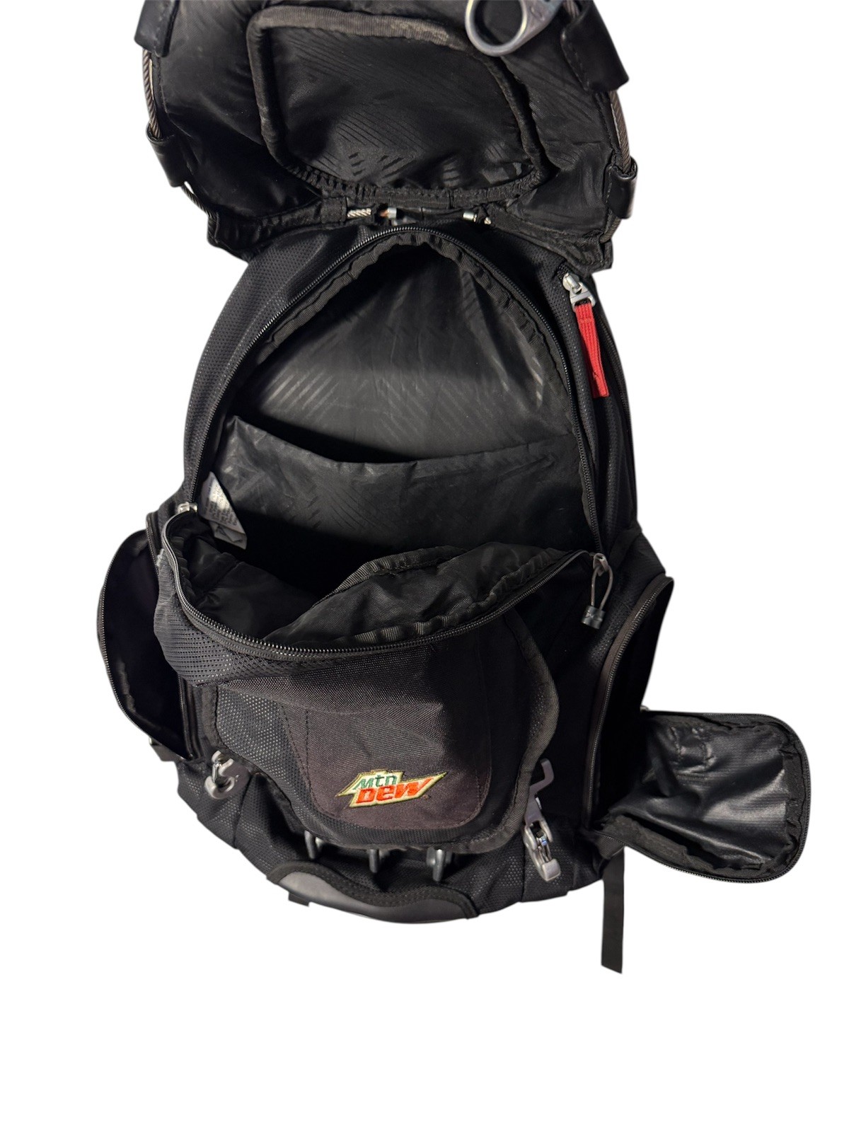 Oakley 34L Kitchen Sink Backpack Black Red Size XL Bag Utility MOUTAIN DEW RARE