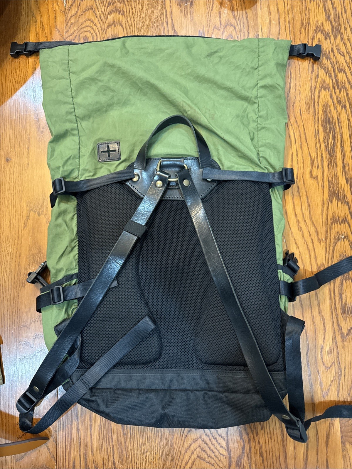Bleu De Chauffe Basile Backpack 20l Green Made in France