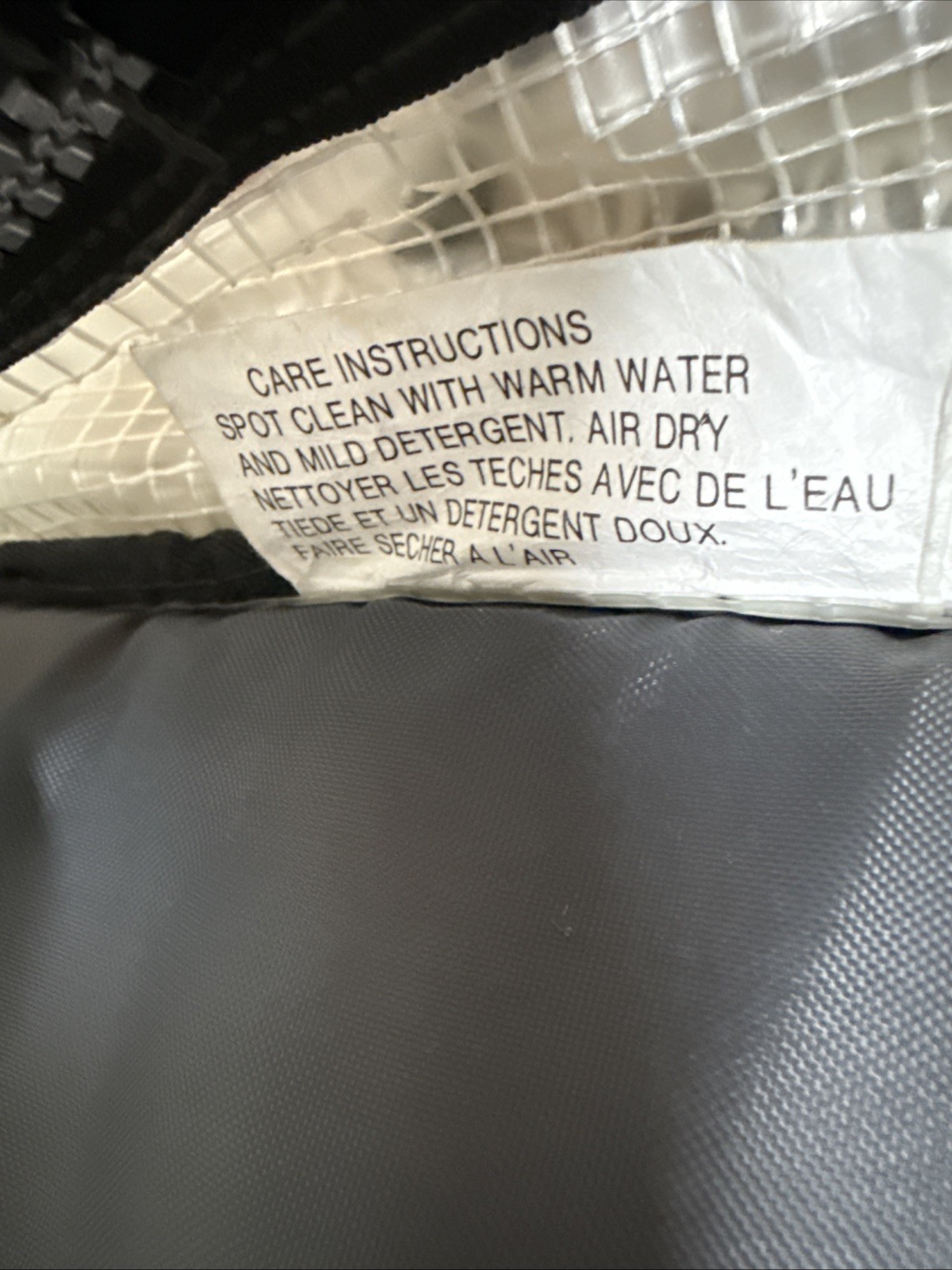 Eddie Bauer Clear Transparent PVC Multi-pockets Backpack
