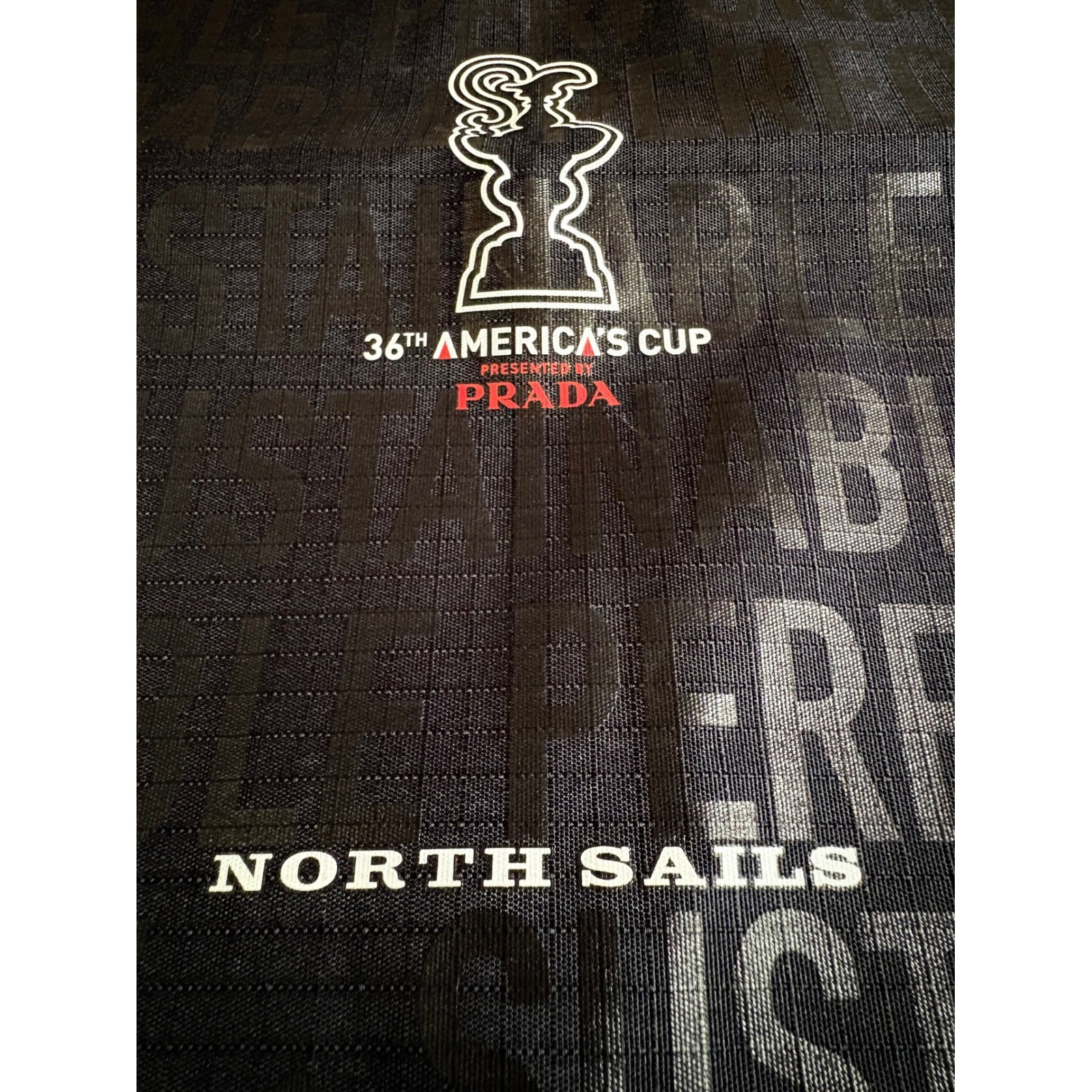 North Sails Prada 36th Americas Cup Drawstring Backpack New Zealand 2021 Bag
