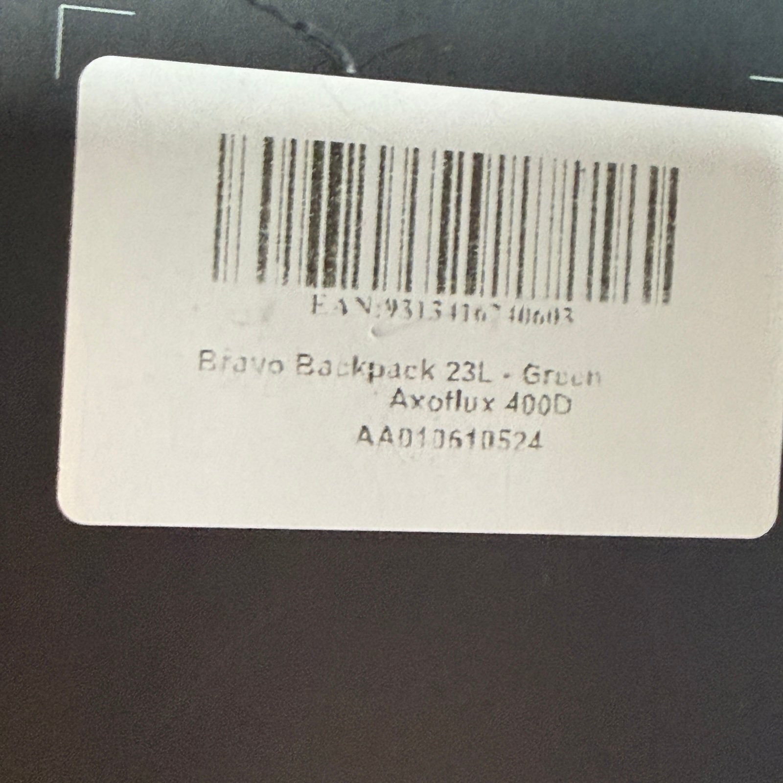 ALPAKA Bravo Backpack 23L Green Axoflux 400D Laptop Travel Backpack NWT