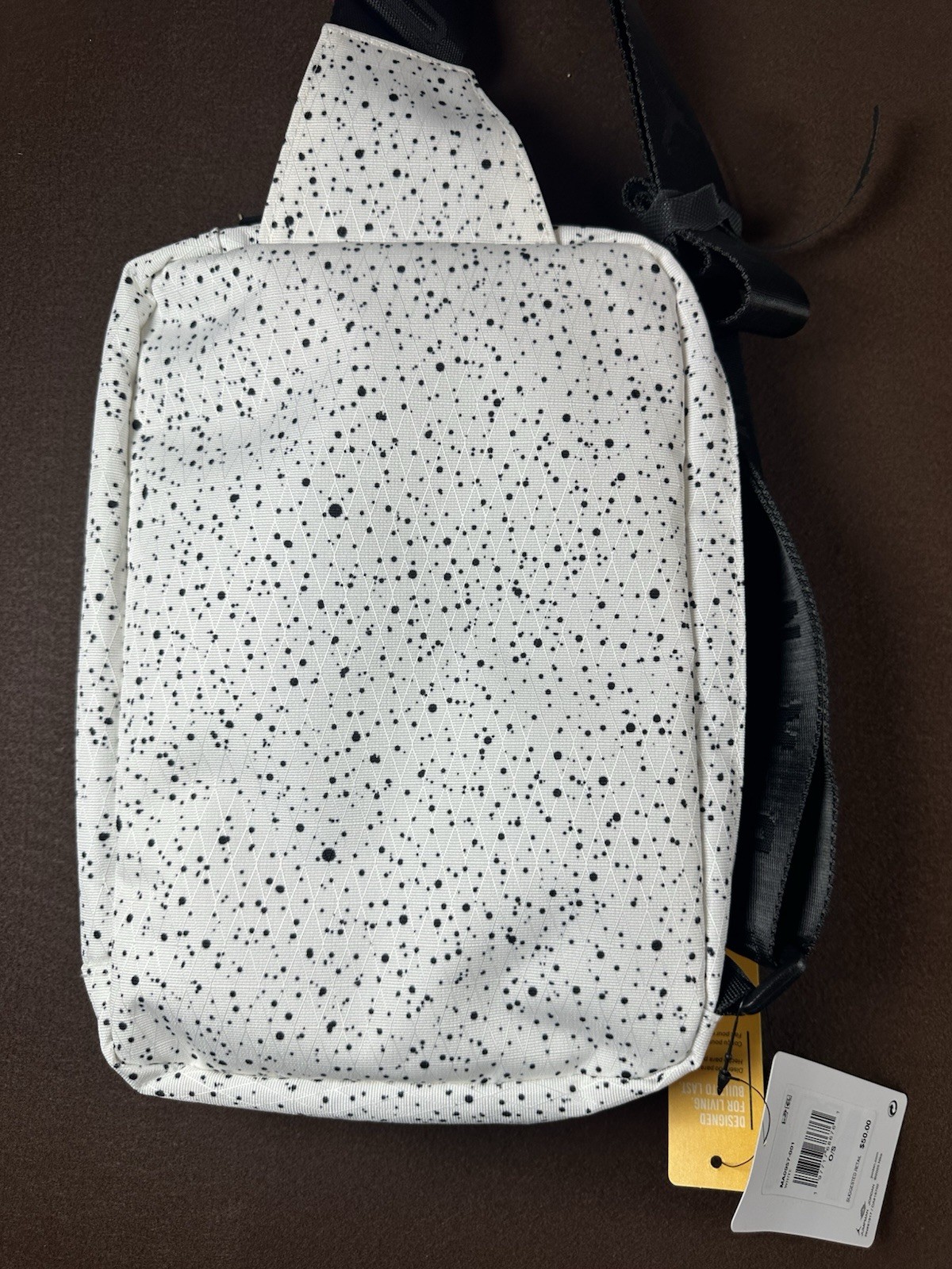 Air Jordan Elephant Print Crossbody Bag Cordura Fabrics MA0957-001 NWT