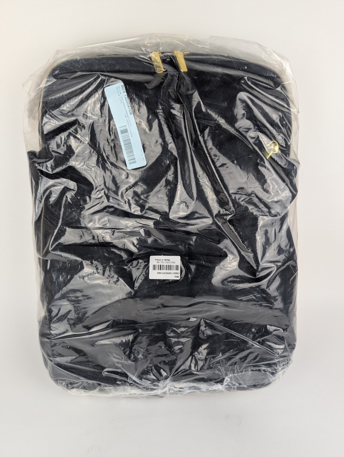 CshidWorld Travel Backpack 40L Large TSA Carry-On Fits 17″ Laptop – Black & Gold