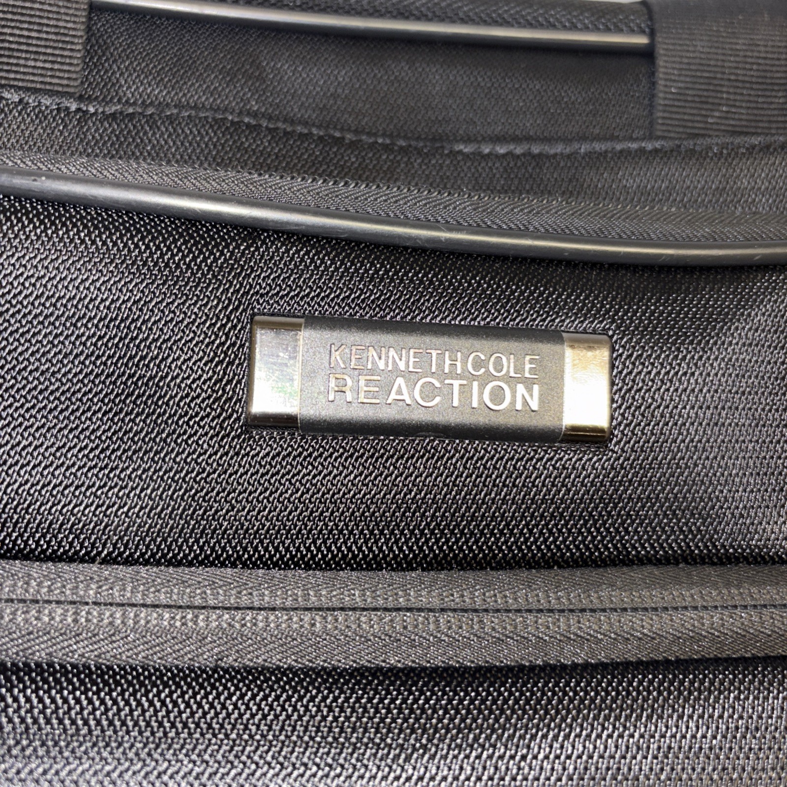 Kenneth Cole Reaction Laptop Briefcase Bag multiple Compartments Black 17”x13”