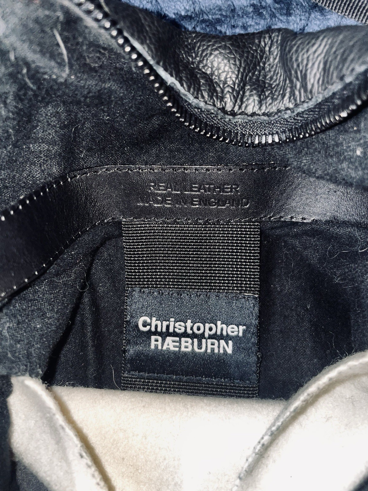 Christopher Raeburn Leather And Sheepskin Backpack Limited Edition Only 50 Made