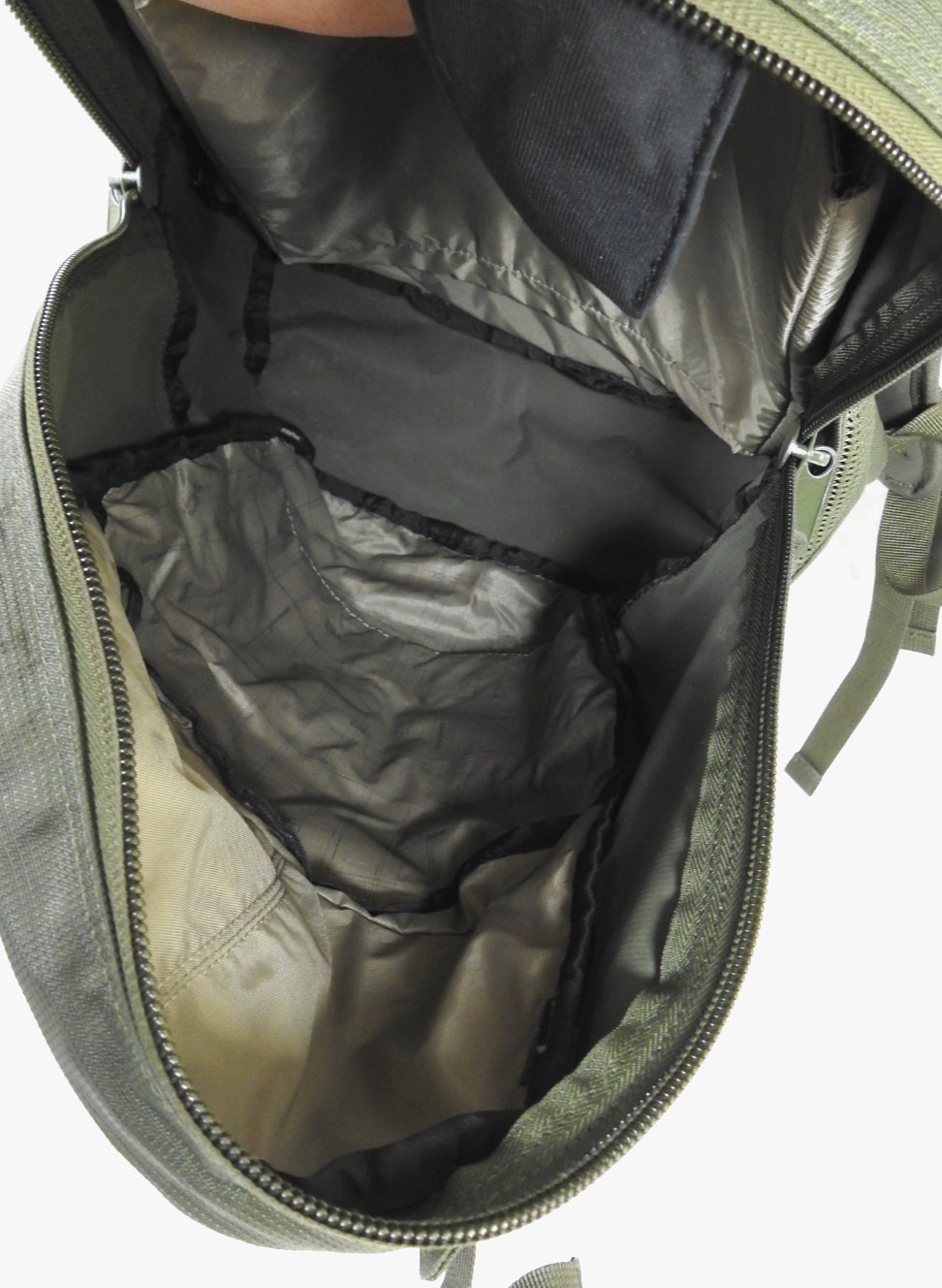 Dakine Olive Green & Tan Plaid Explorer Pack Laptop Backpack. #8130-050-27