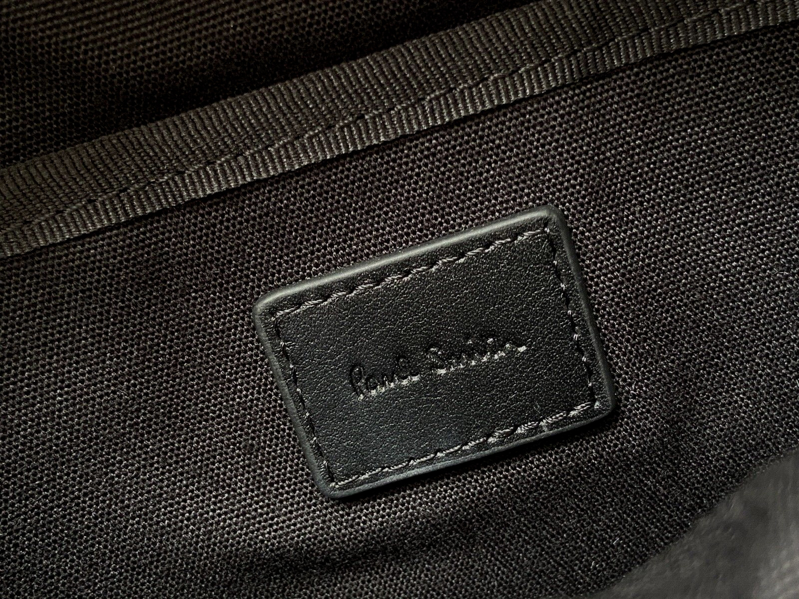 PAUL SMITH SPRAY LOGO CROSSBODY FLIGHT BAG RETAIL BNWT