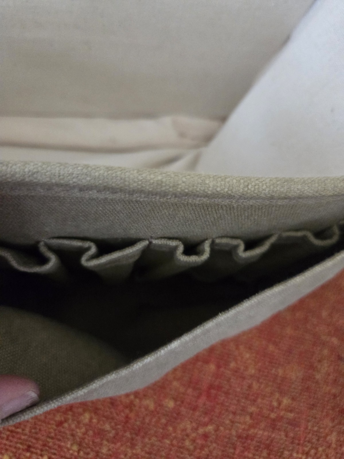 Duluth Trading Co Canvas Laptop Shoulder Tote Messenger Organizer Bag Tan
