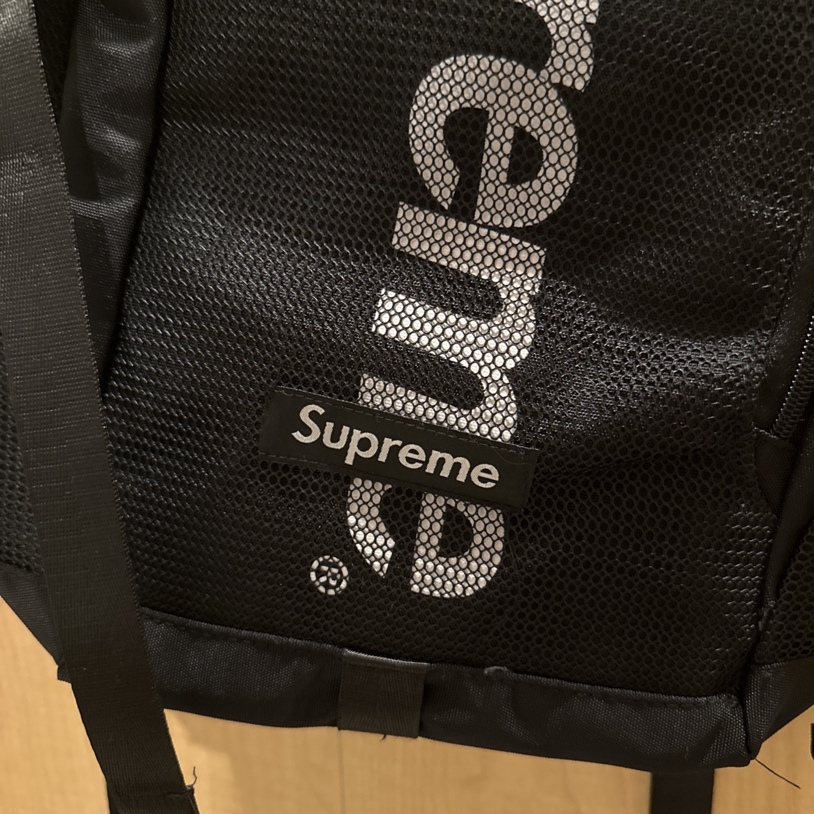 Supreme SS20 Backpack Black, Water-Resistant