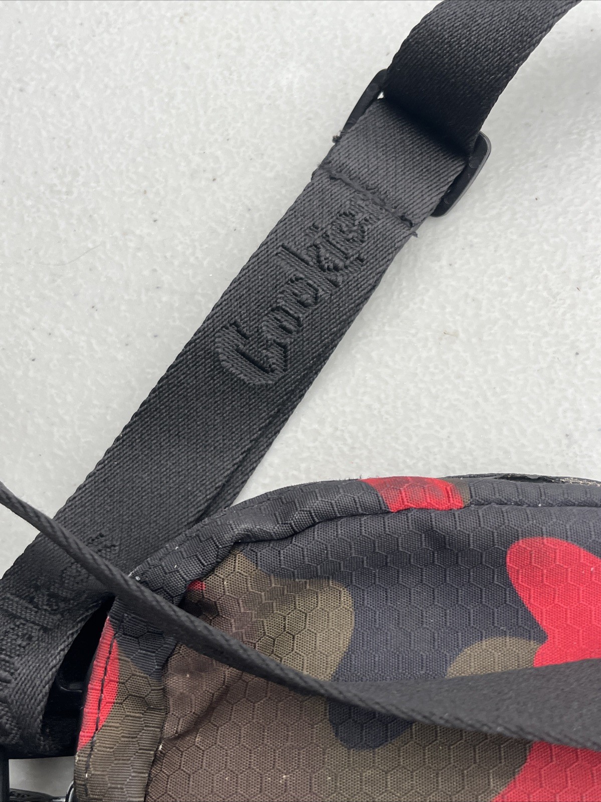 Cookies Small Shoulder Bag Smell Proof double zipper Camouflage Camo