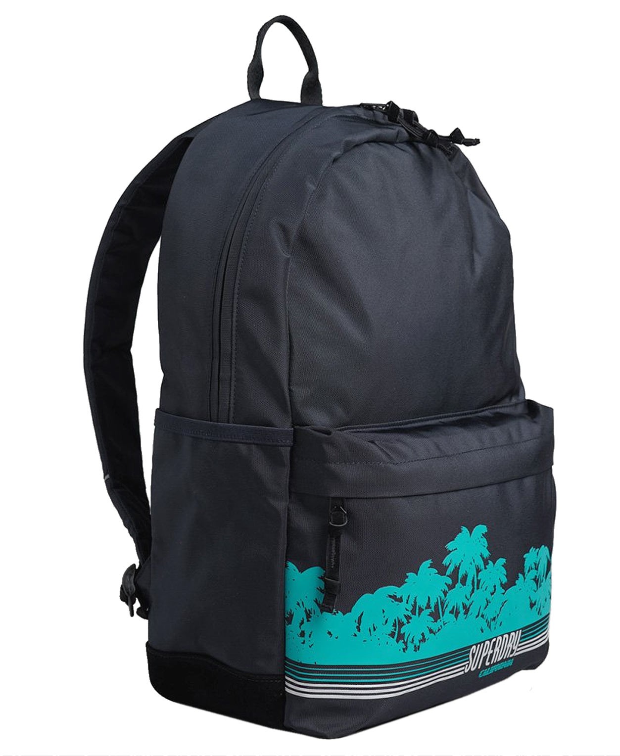 Superdry Mens Vintage Graphic Montana Backpack Eclipse Navy/Ecru – NWT