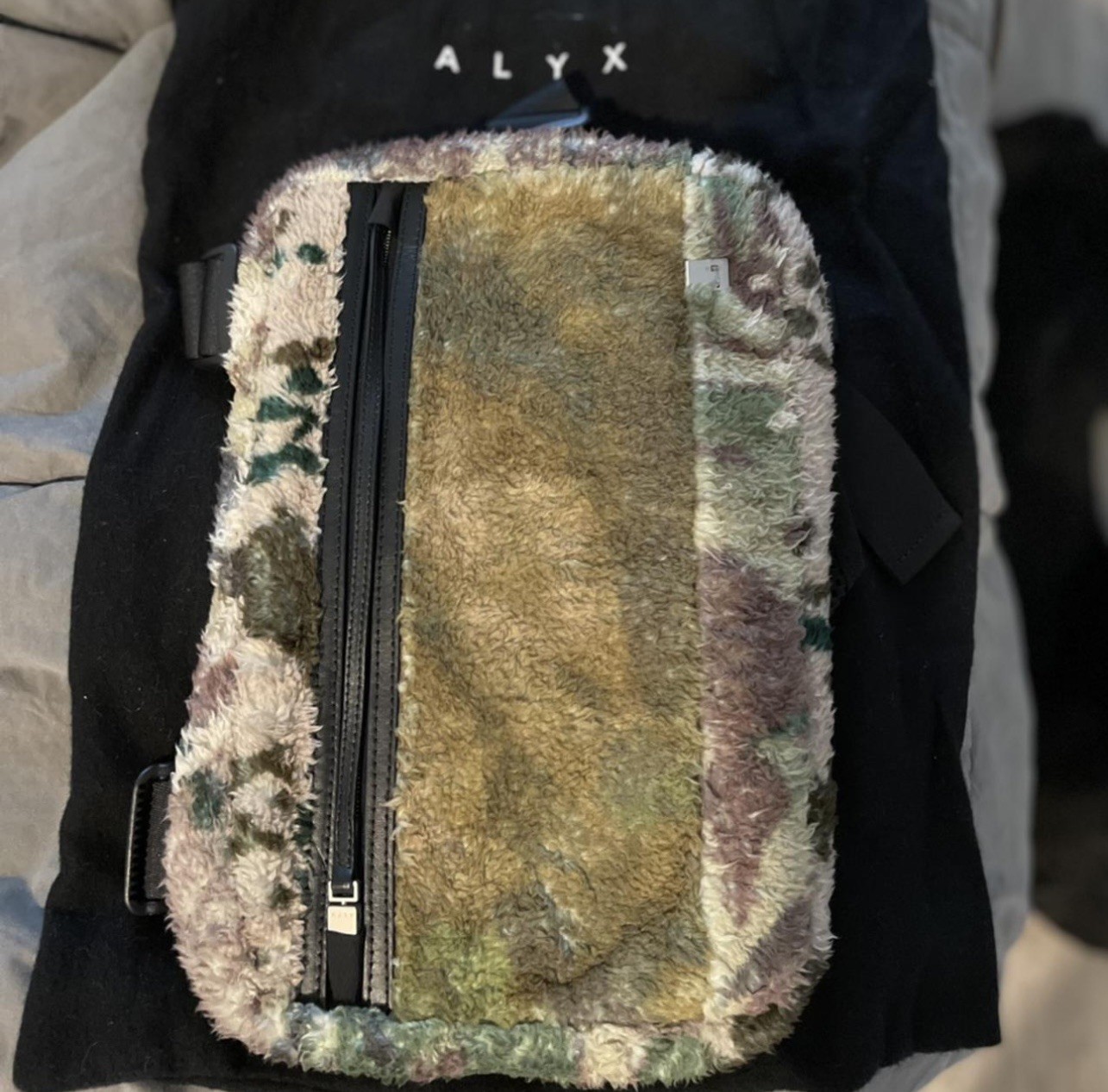 Alyx Camo Fleece Chest Rig/Bag