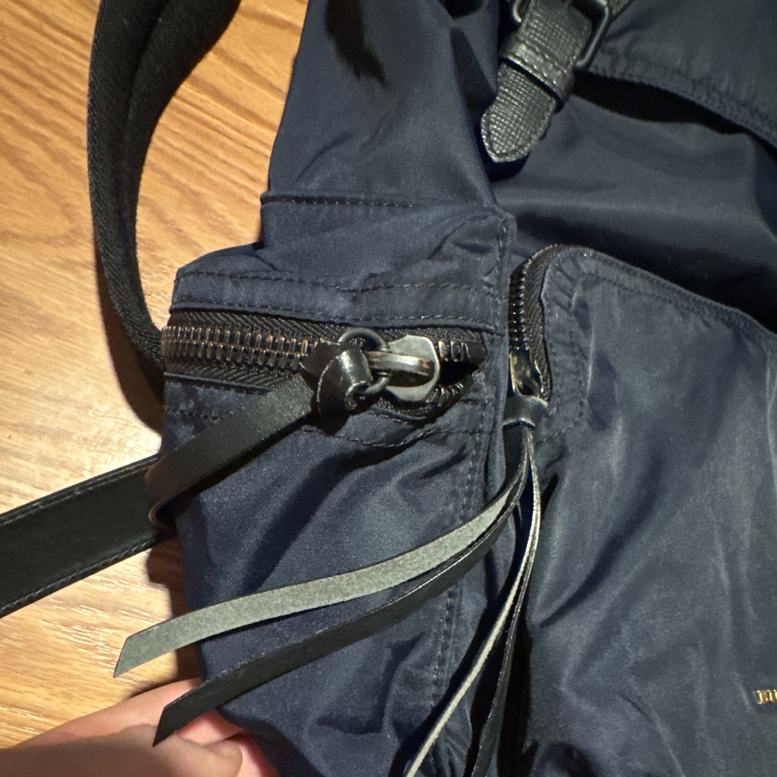 AUTHENTIC BURBERRYBackpack-Daypack Navy/Black Nylon