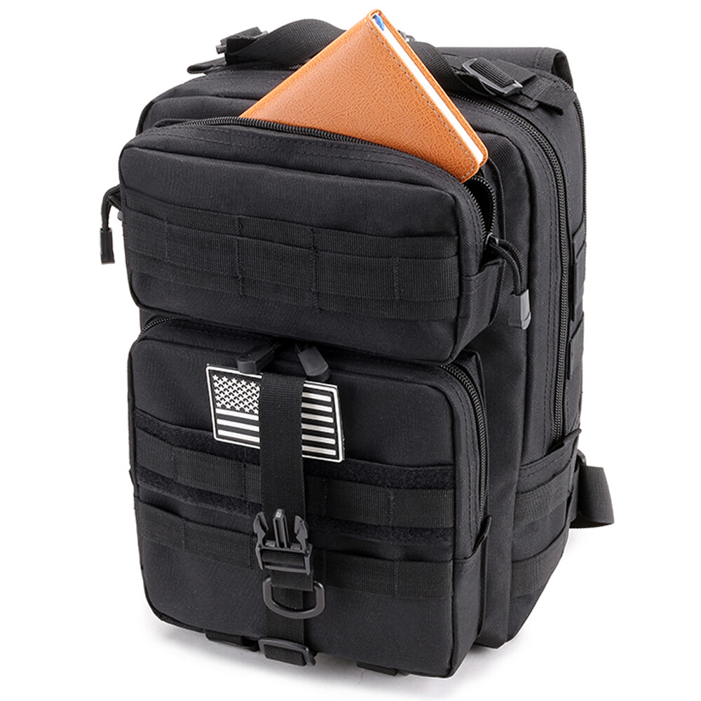 Tactical Key Pouch Backpack Men’s Molle Crossbody Sling Messenger Shoulder Pack