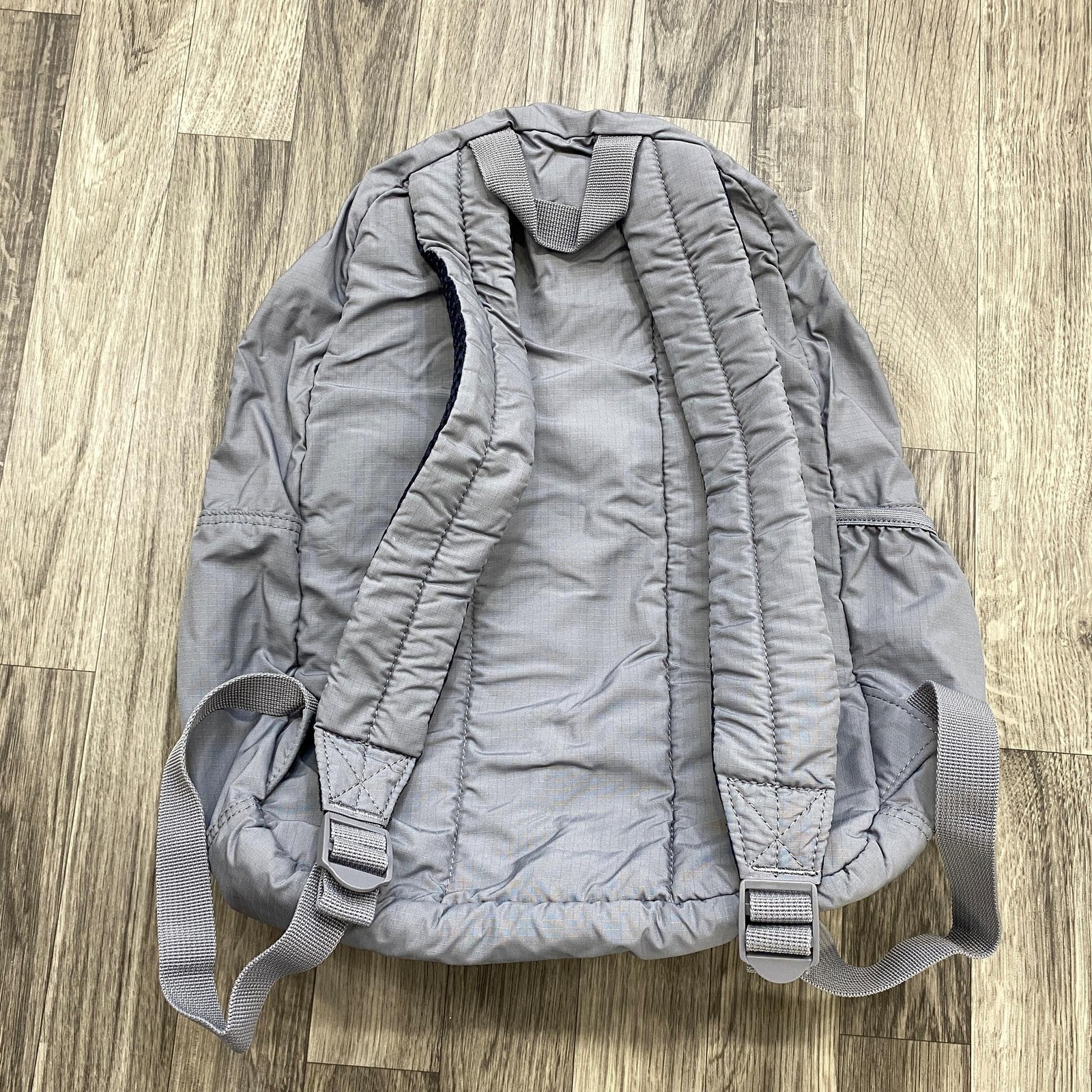 ABERCROMBIE & FITCH Adjustable Strap Lightweight Pockets Grey Unisex Backpack