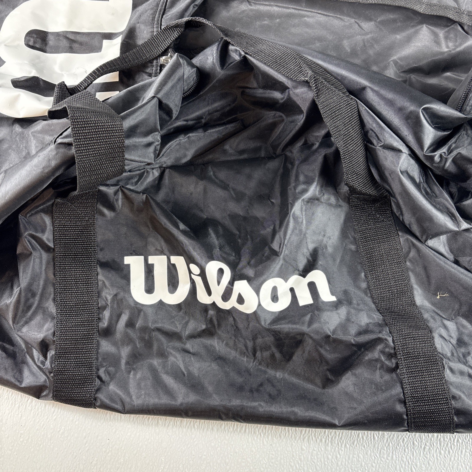 Wilson Team Gear Individual Player’s Duffel Bag XL, 36 x 10 x 10 Black