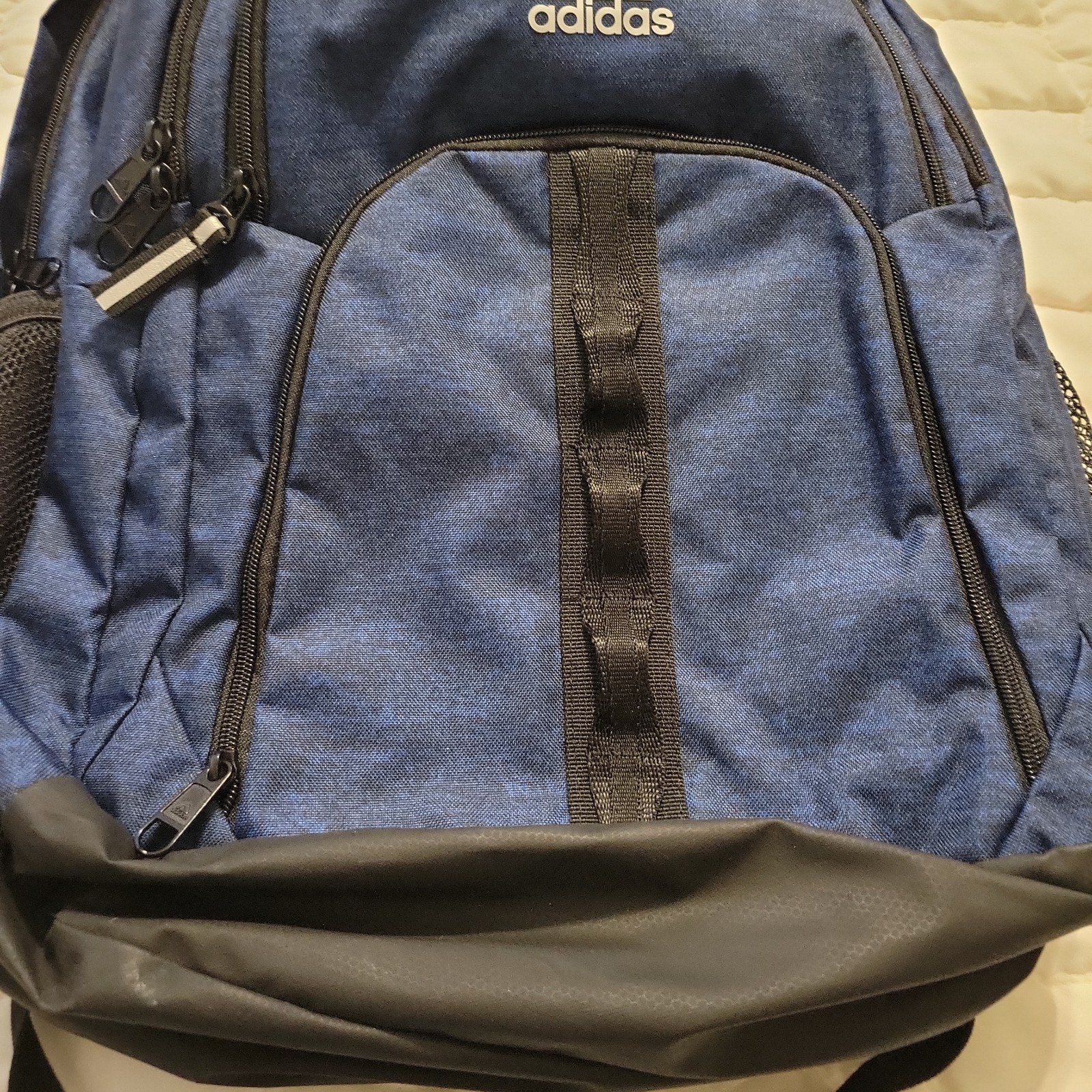 Adidas Prime 6 School Backpack Blue/Black 20″ Laptop Sleeve