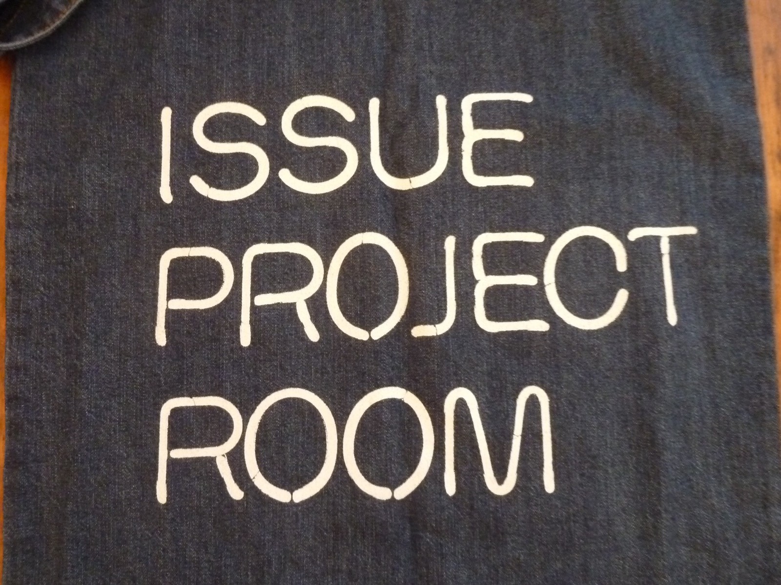 ISSUE Project Room Brooklyn Denim Tote Bag 15 X16″ 