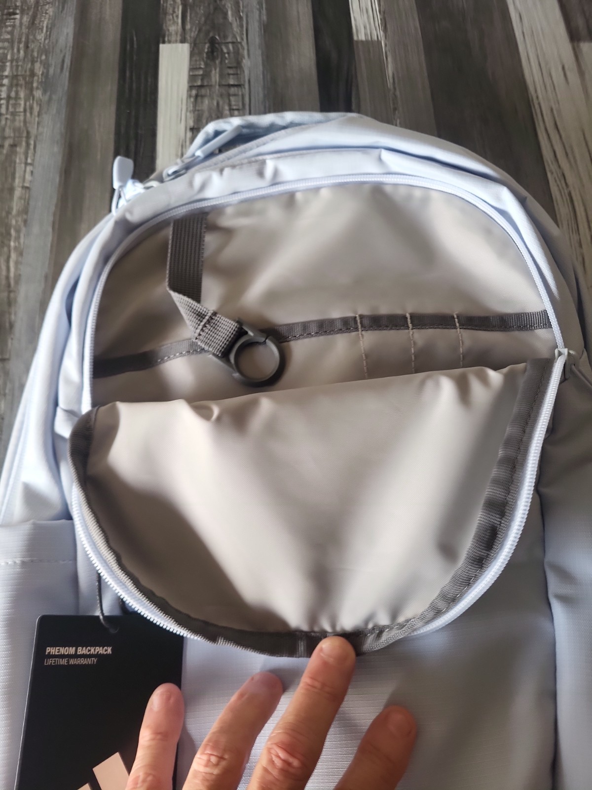 NWT Adidas PHEM Pheom Backpack Unisex OSFA 16″ Laptop Bookbag Light Blue
