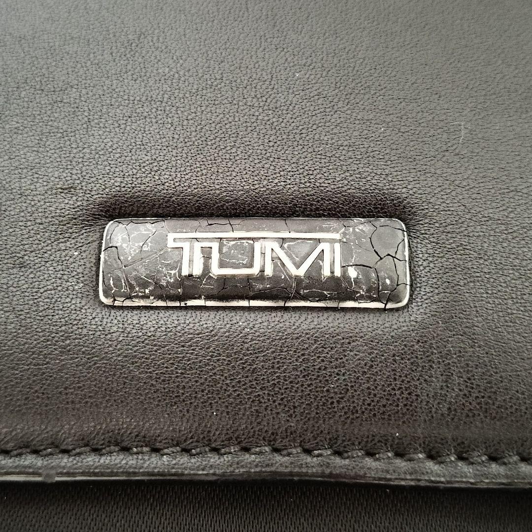 Tumi Formula T 2way Briefcase Circuit Leather FXT Black 40cm 30cm 12cm