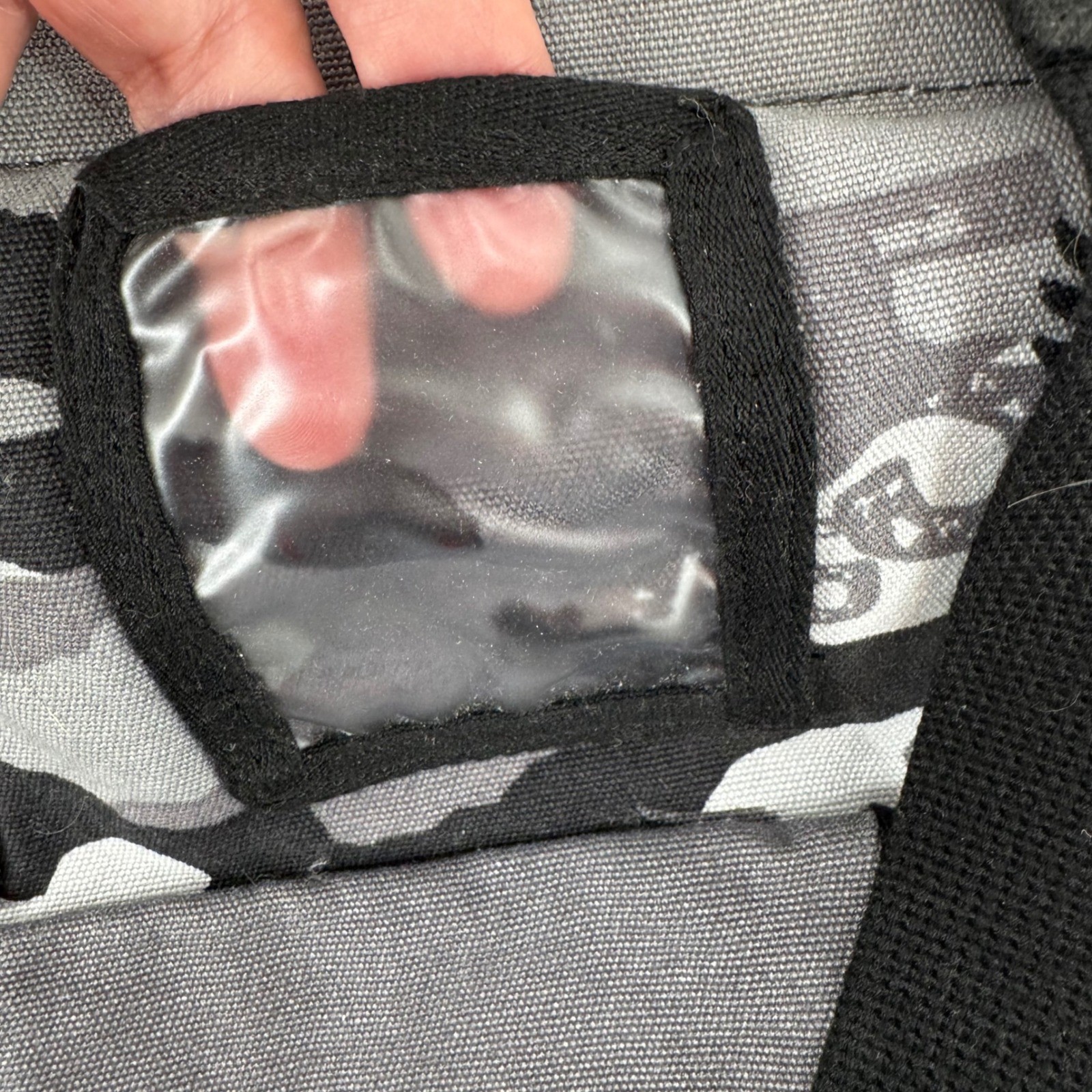 Vintage Avirex USA Grey Camo Square Messenger Bag Canvas Crossbody Gorpcore