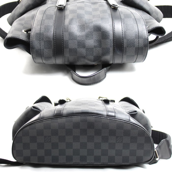 Louis Vuitton Christopher PM Rucksack Daypack Dar Graphite Black N41379 r50_0624