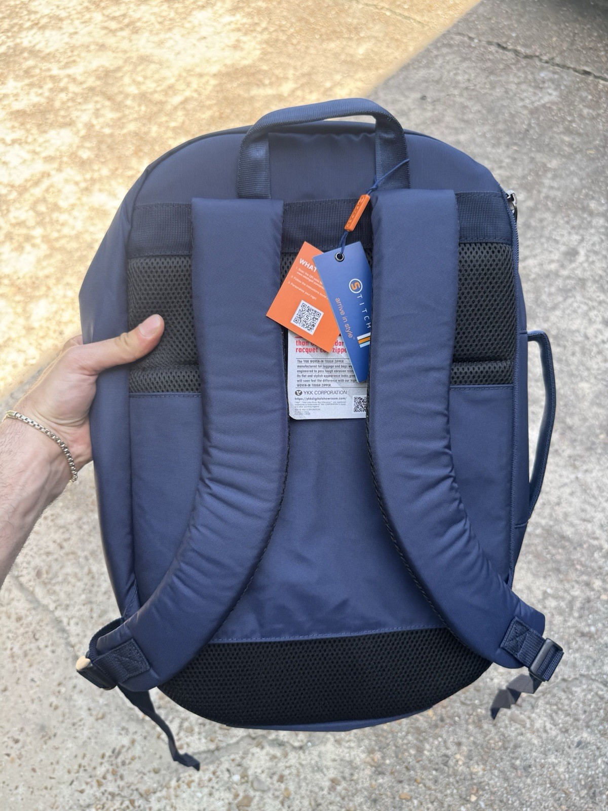 Stitch Golf The Day Traveler Backpack Midnight Blue BRAND NEW Father’s Day