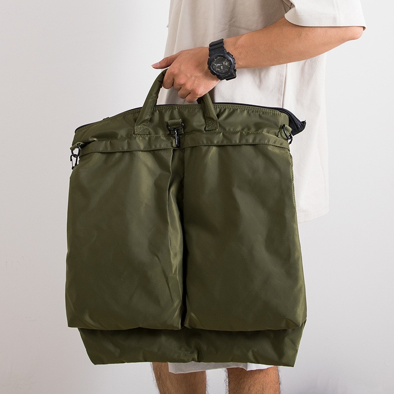 Men’s Oxford Cloth Handbag Large Capacity Messenger Bag Leisure Shoulder Bag