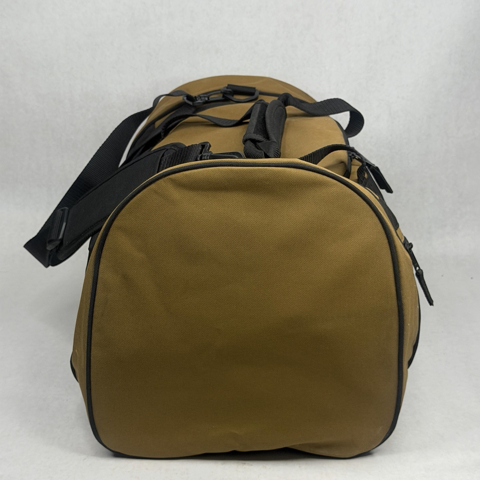 Carhartt® Canvas Packable Duffel – Travel Carry Bag, Brown – Black Used Great