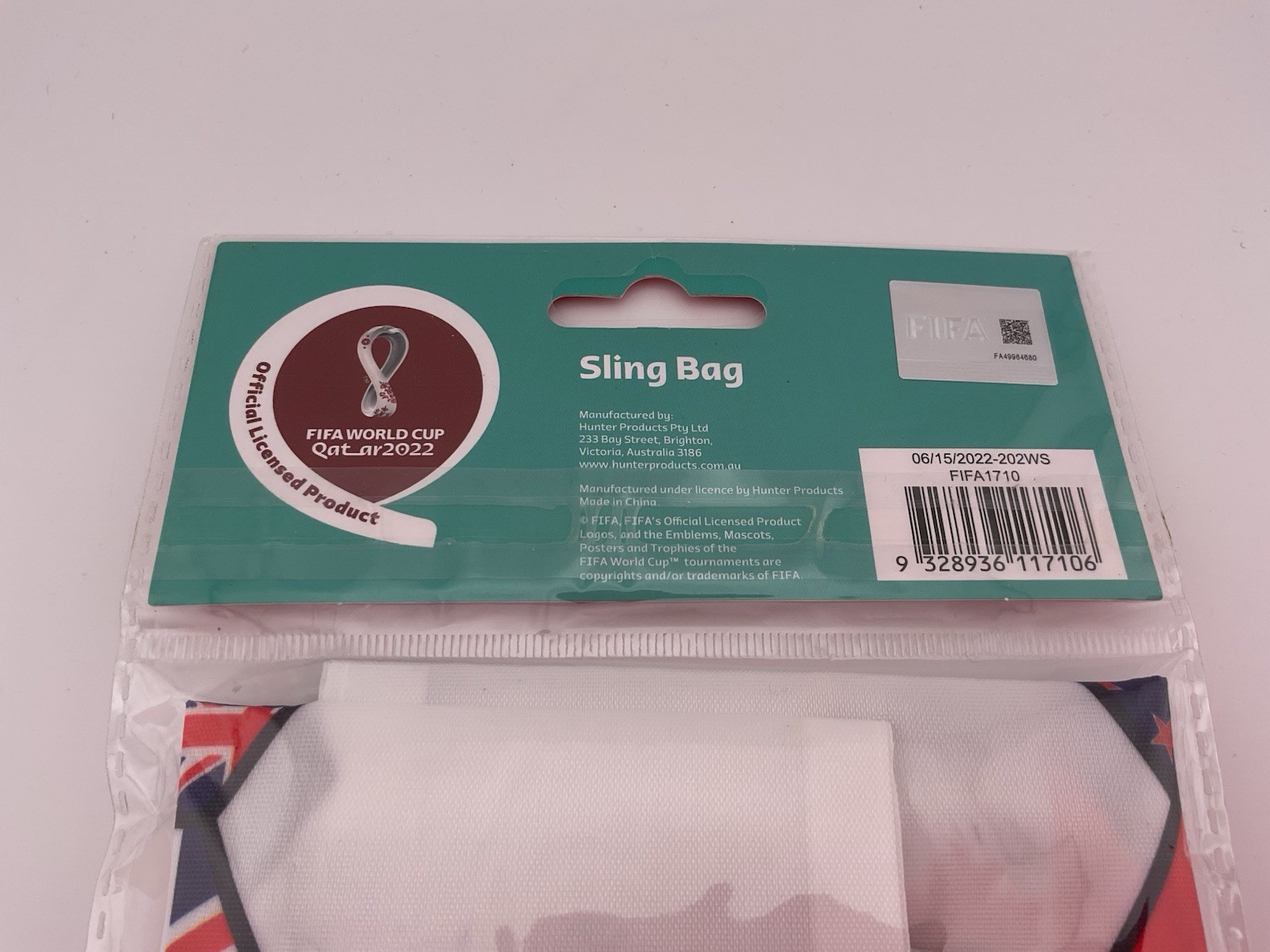FIFA World Cup 2022 TEAM USA & World Cup Drawstring Sling Bags Soccer Futbol A1