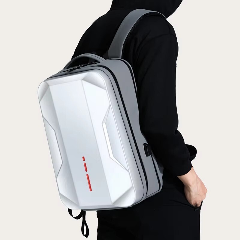 Men’s 17.3 Inch Laptop Business Backpack Waterproof Hard Shell Backpack E-sport