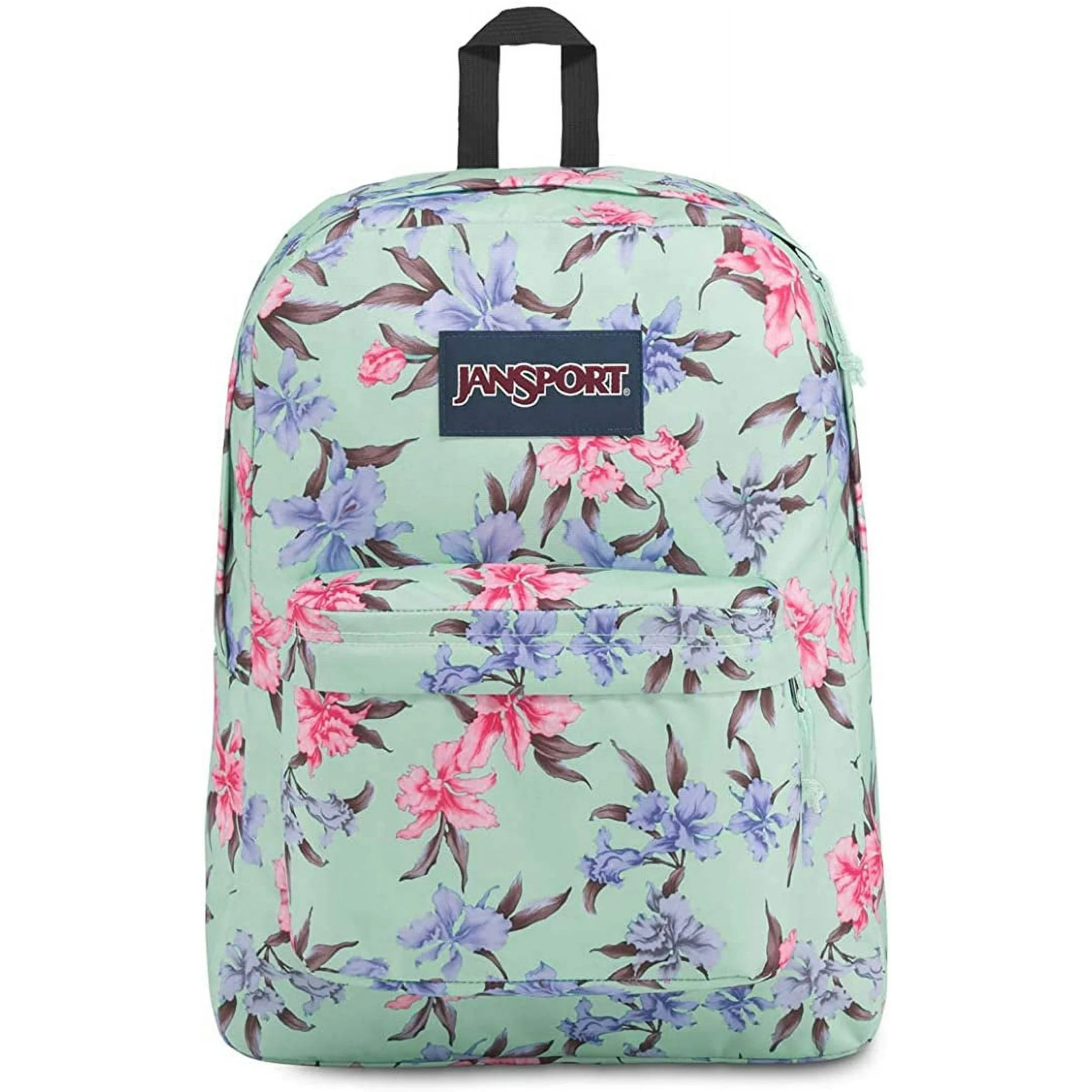 JanSport Superbreak Backpack, Vintage Irises, 600 Denier Polyester