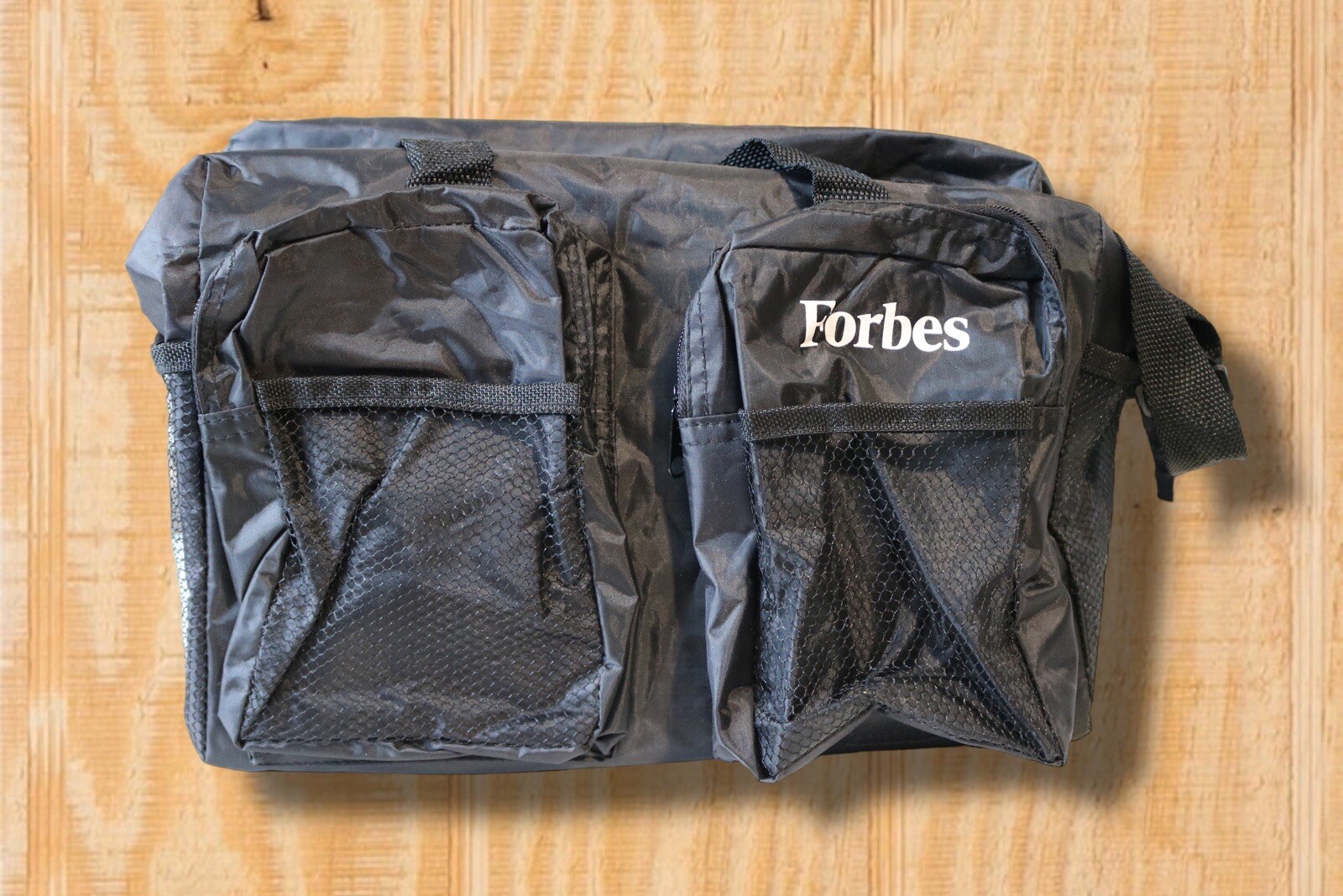 FORBES CAPITALIST TOOL Wall Street Finance Banker Black 14″ Small Duffle Gym Bag