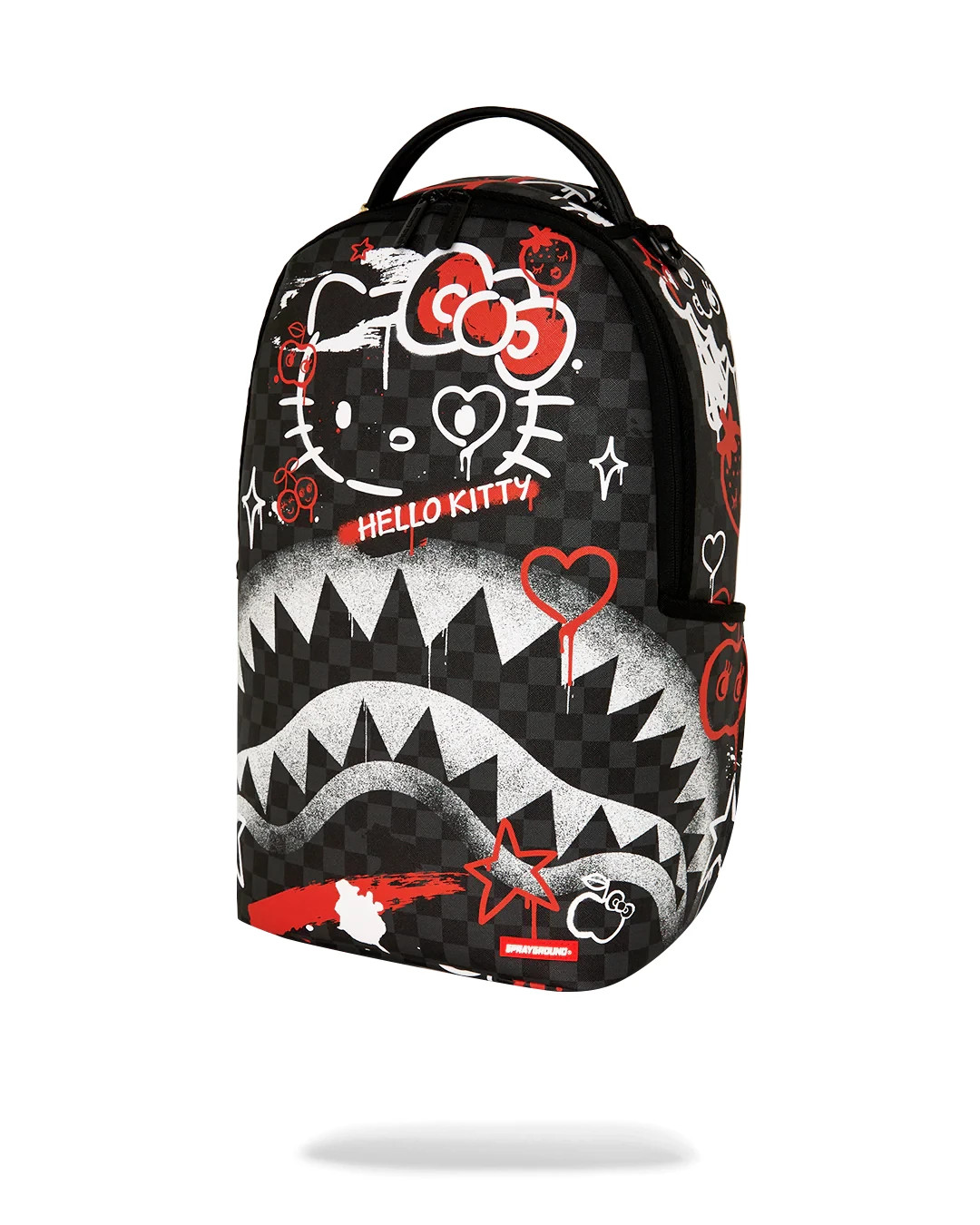 Sprayground Hello Kitty FRESH PAINT Backpack🔥New Black Kids Bookbag School Bag