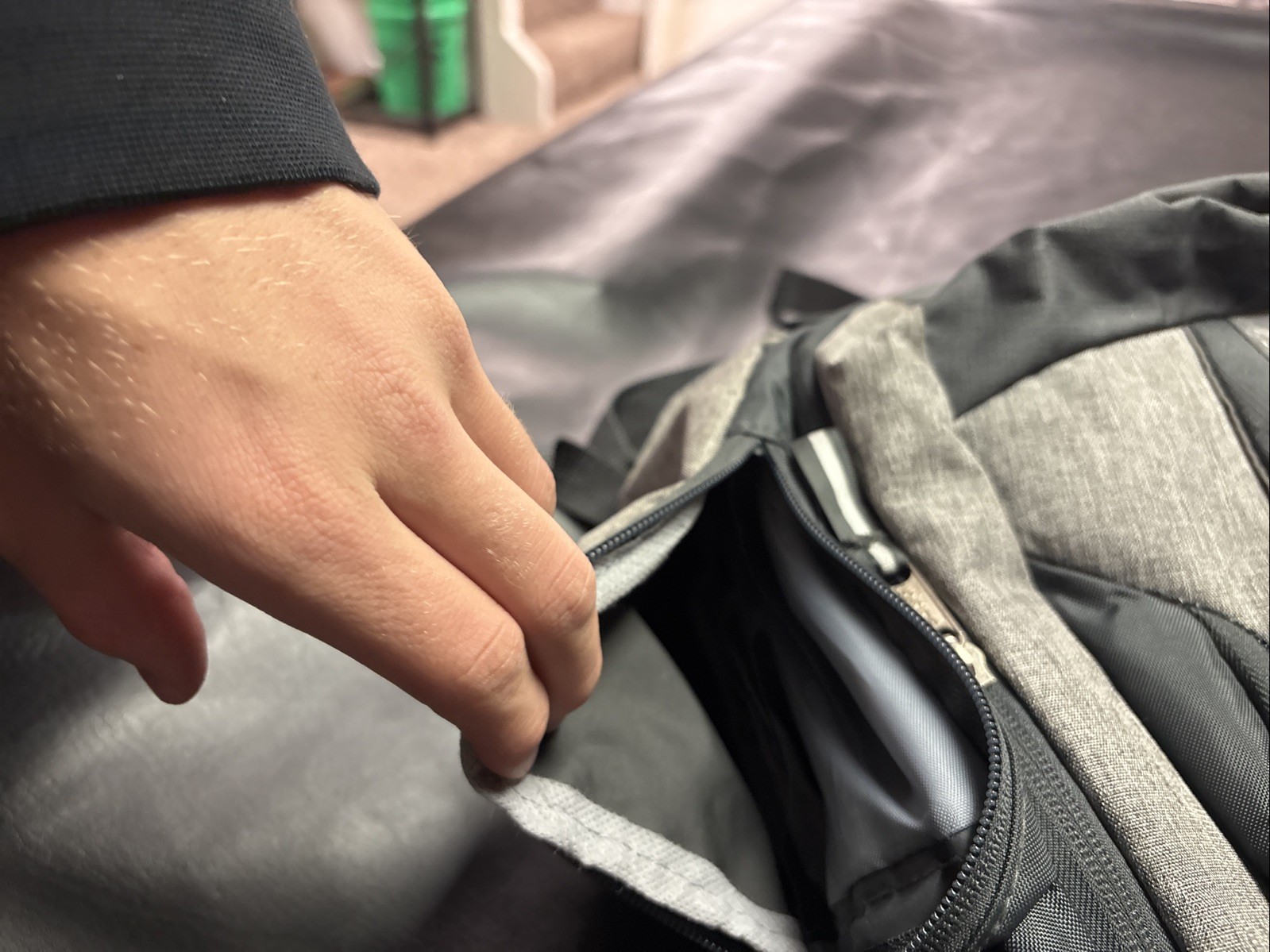 EastSports Titan 3.0 Expandable Gray Backpack 9/10