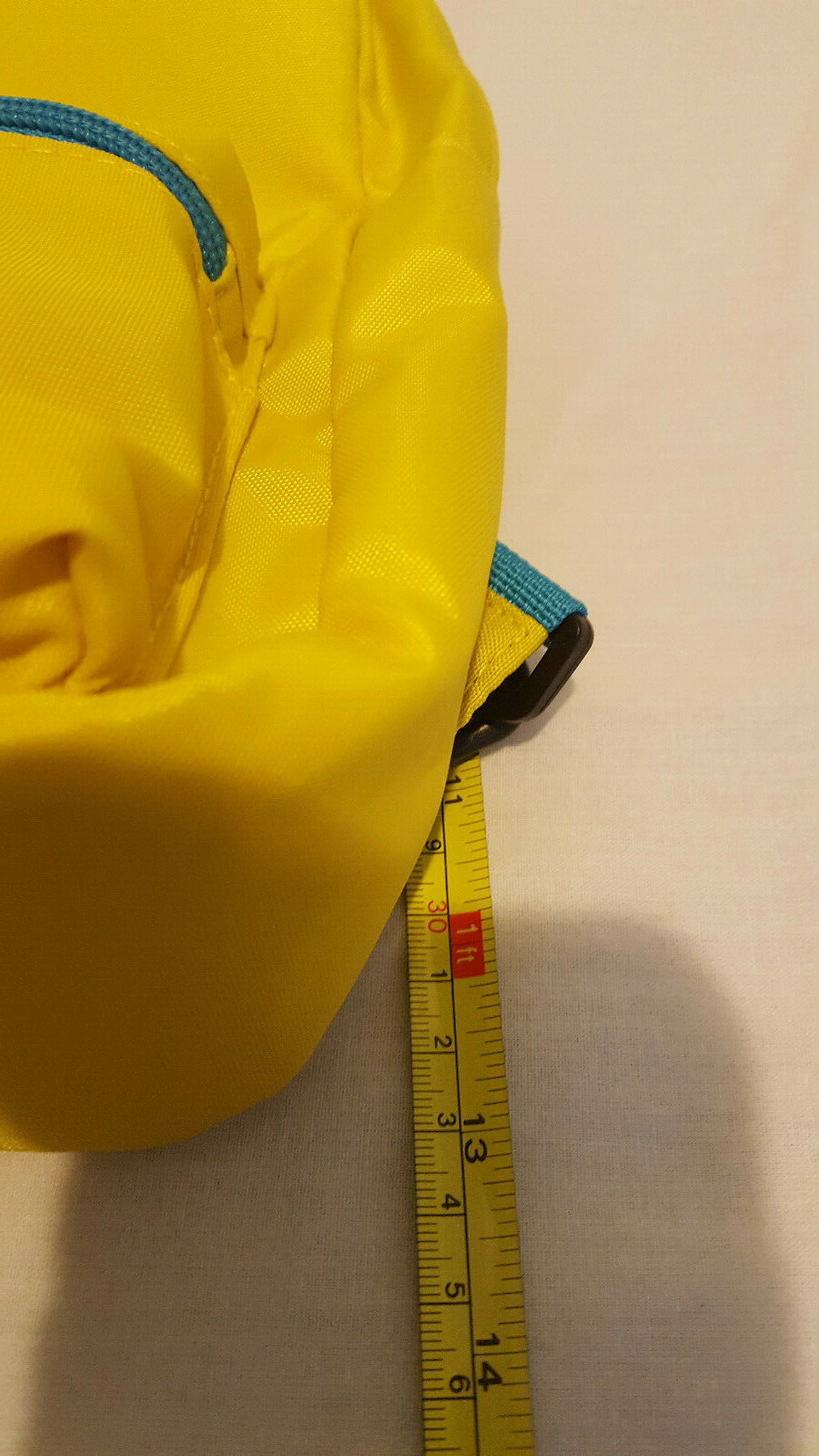 Cat & Jack Yellow Boys Shoulder Pack 2 Zipper Compartments Adjustable strap