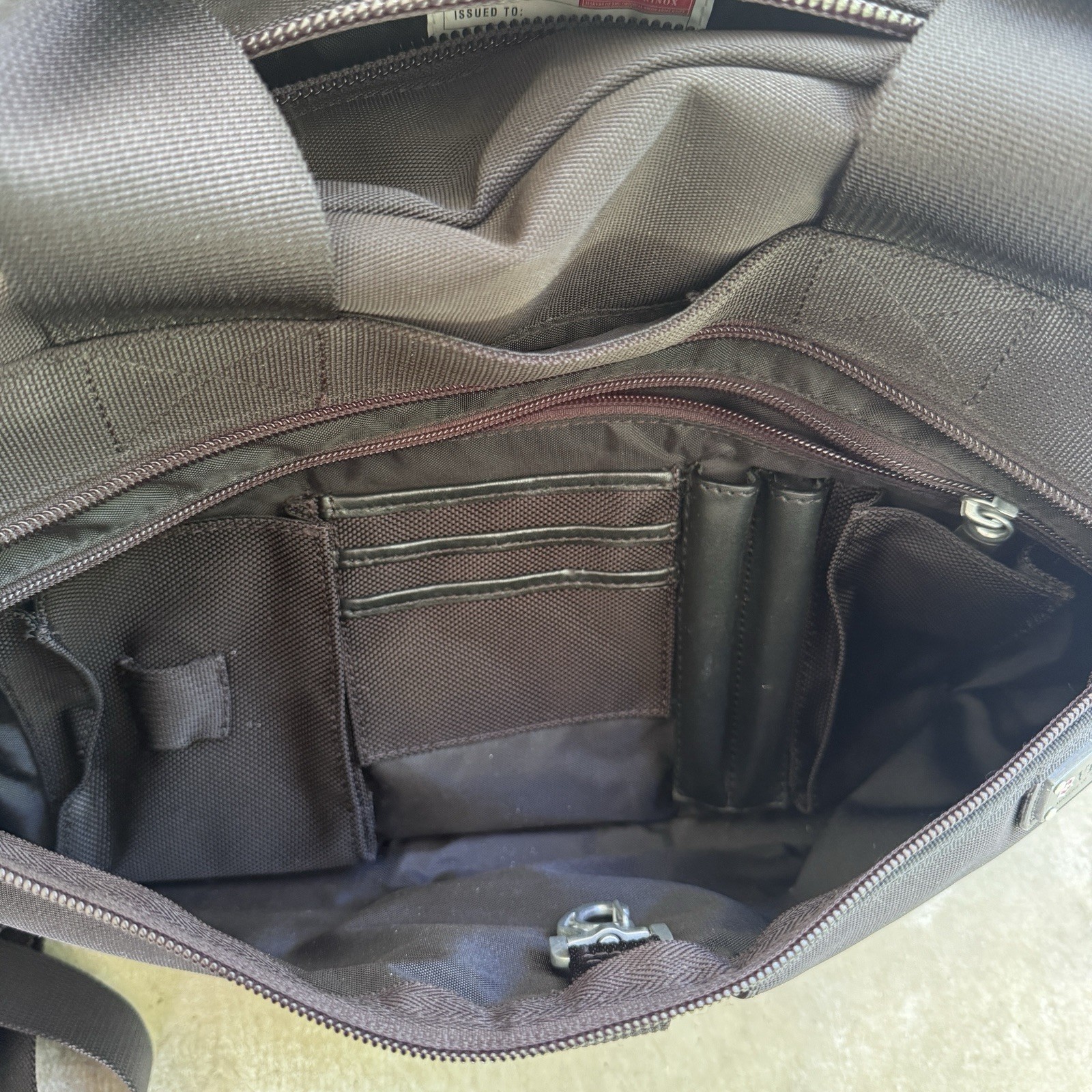 VICTORINOX Swiss Precision Gear ‘PG CARGO’ Duffel Black Ballistic Nylon