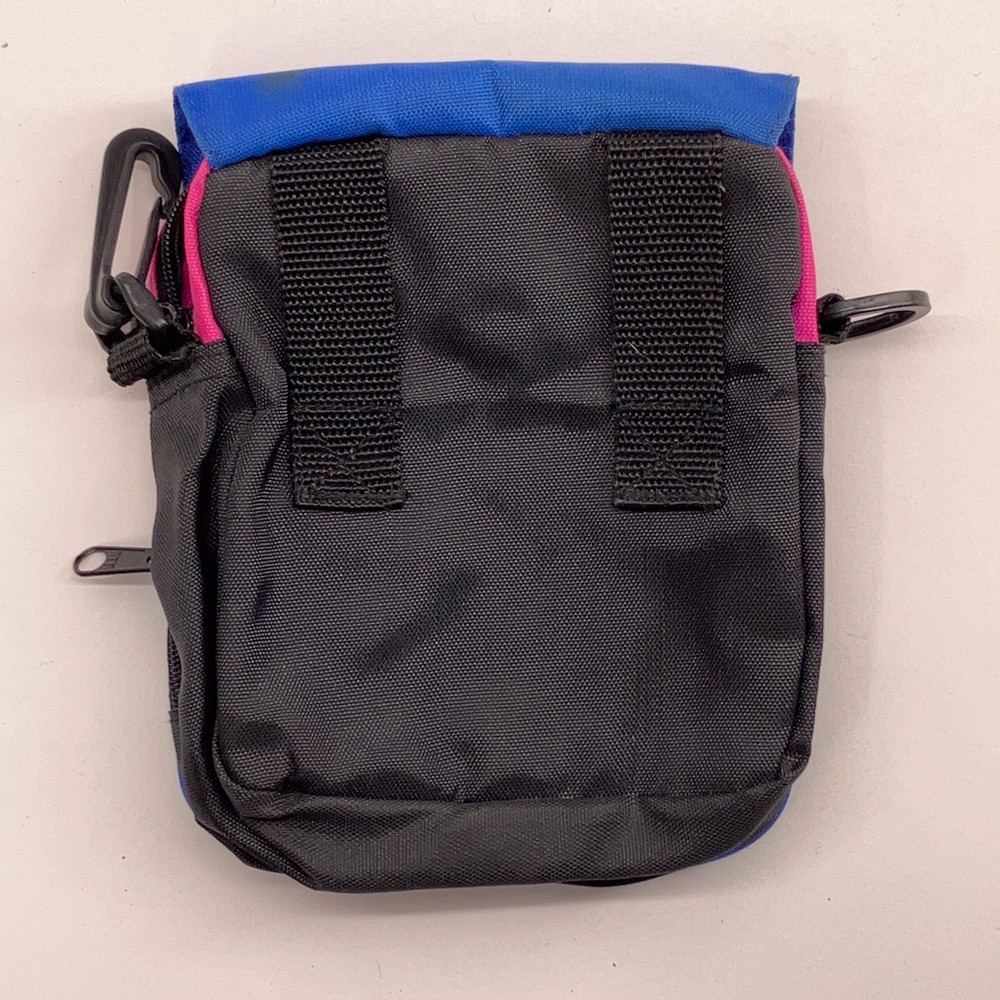 Retro Eastsport neon color block small pouch