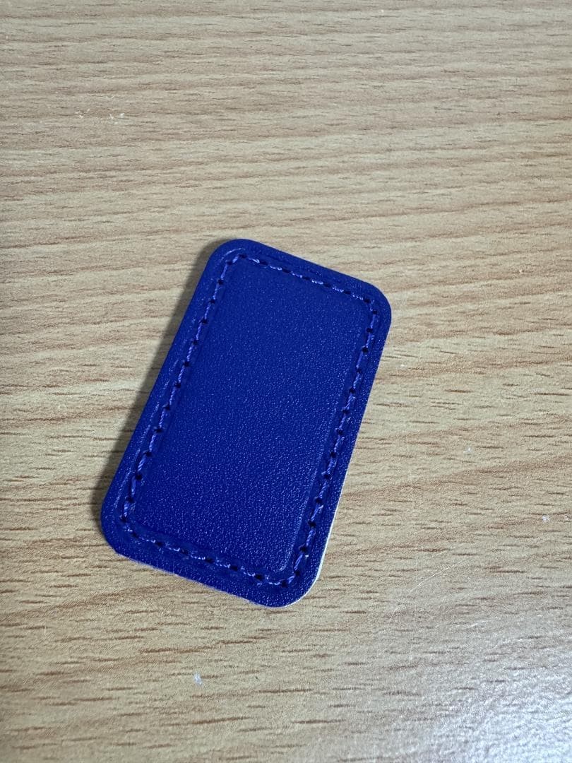 TUMI for ANA collaboration leather name patch (small) 5x3cm