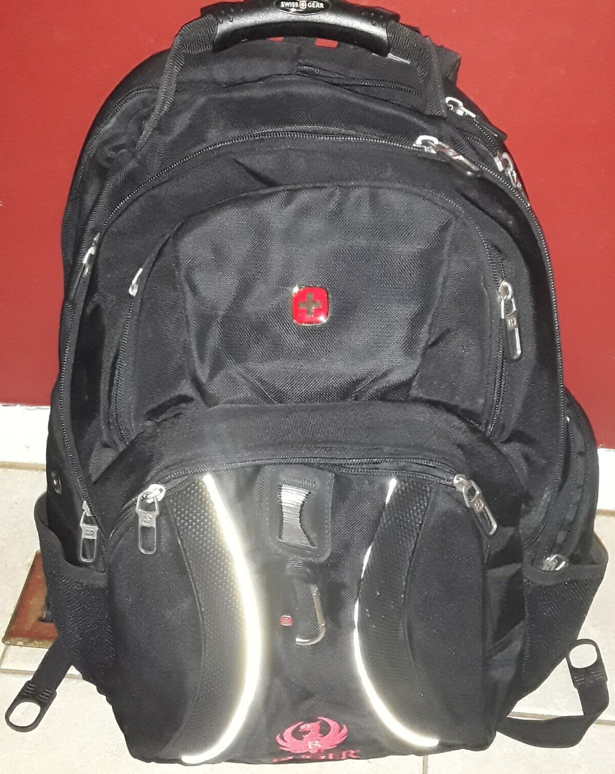 swiss gear RUGER AIRFLOW BACKPACK black with handle