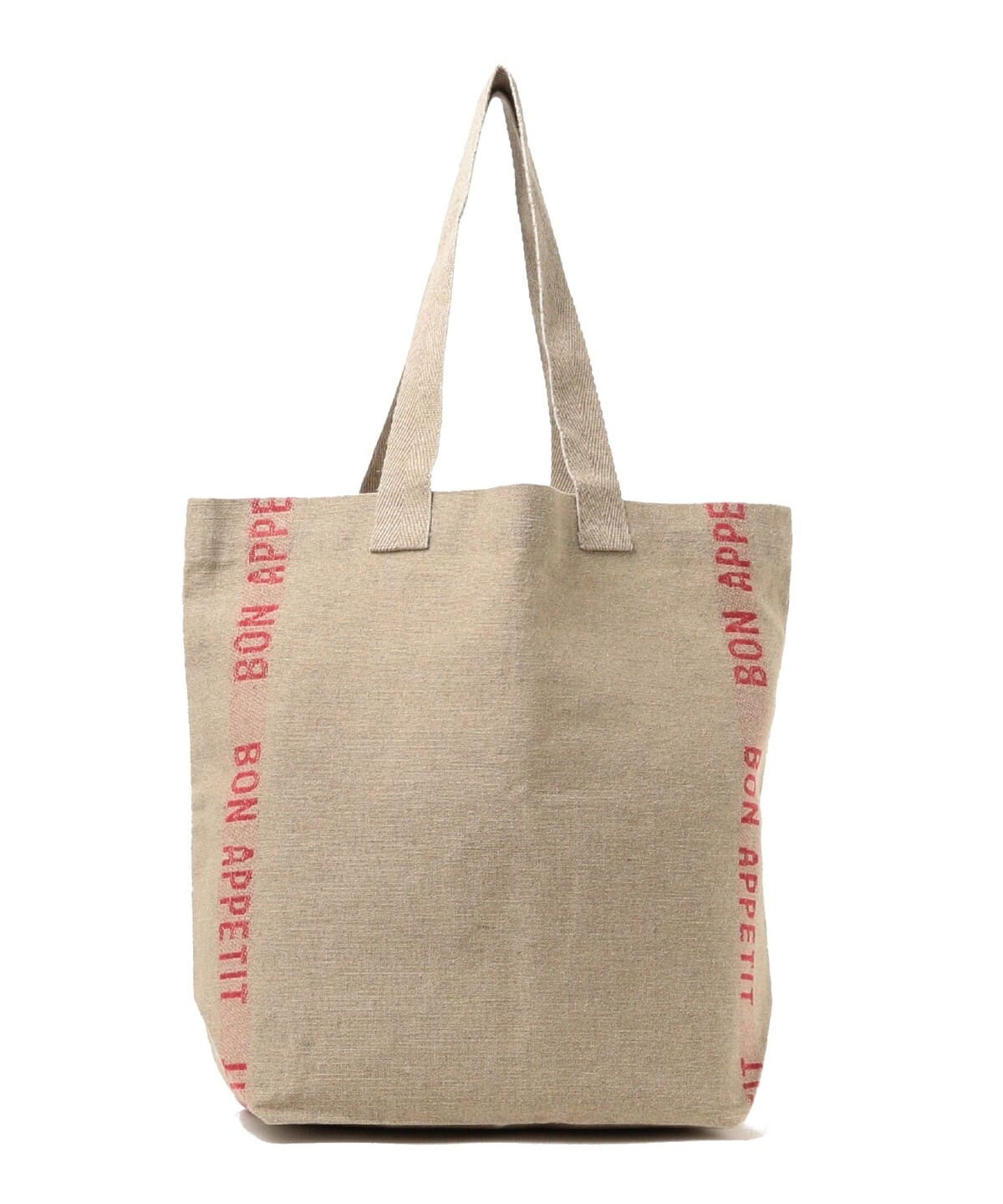(ASK availability First) BEAMS Charvet Editions / “BON APPETIT” Linen Tote new